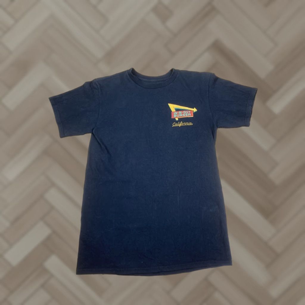 Logo 7 In N Out Graphic T Shirt Mens S Black Classic Cars Logo #8267 Size US S / EU 44-46 / 1 - 1 Thumbnail