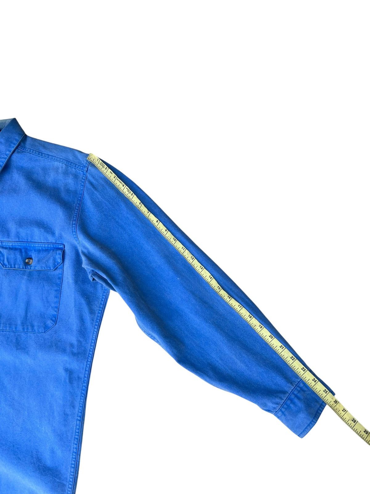 Patagonia Vintage 90s Patagonia Waxed Cotton Canvas Shirt Oversized Size US L / EU 52-54 / 3 - 3 Thumbnail