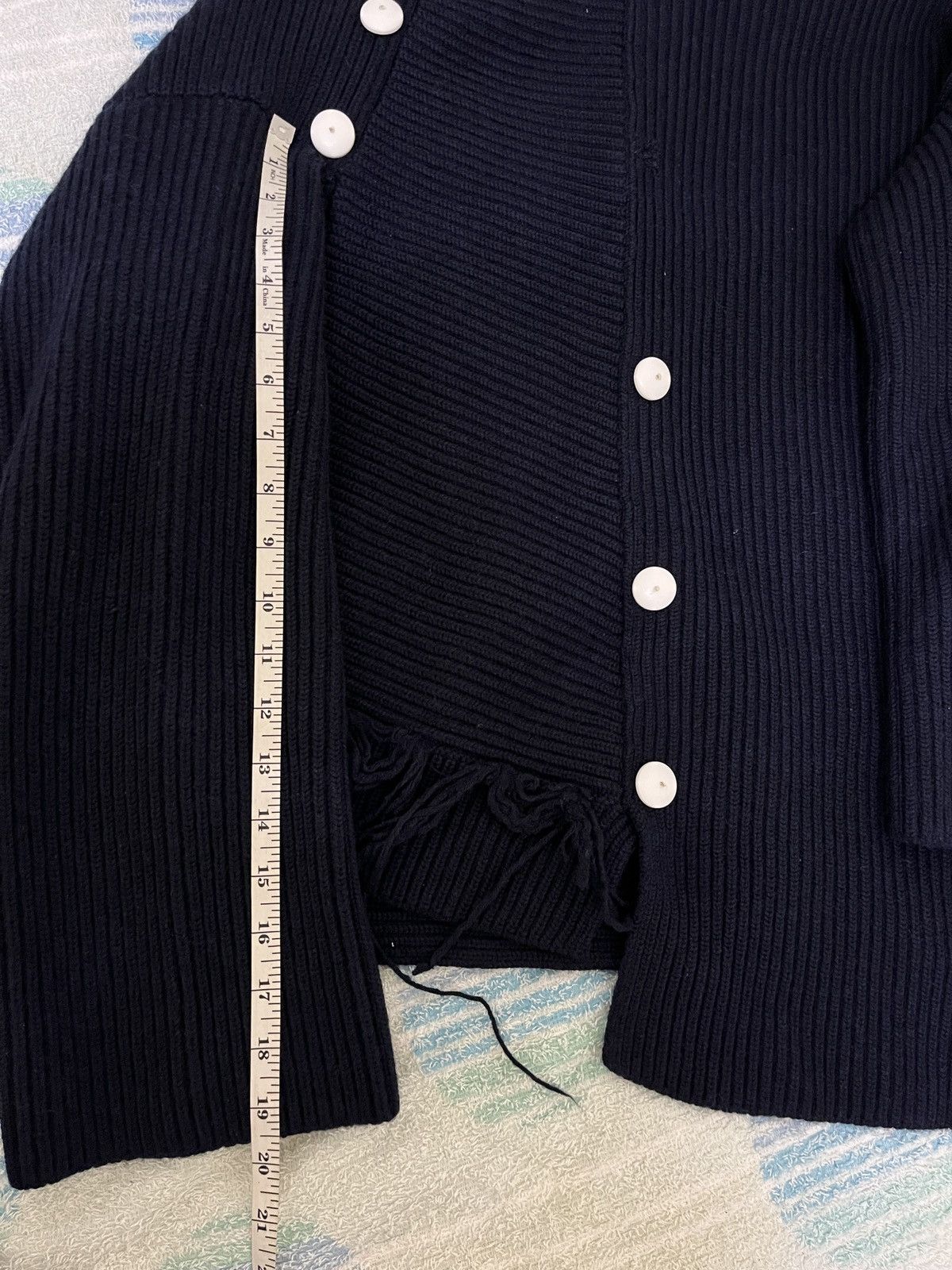 Joseph Joseph Navy Asymmetric Crew Cardigan Size XS / US 0-2 / IT 36-38 - 16 Thumbnail