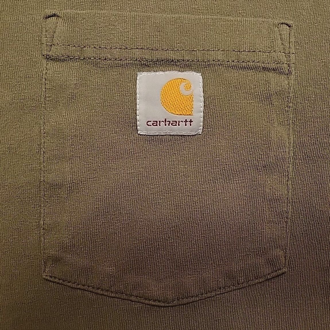 Carhartt Carhartt Shirt Men LT Green Original Fit Short Sleeve Crewneck Pocket T K87 Shirt Mens LT Green Crewneck Pocket Short Sleeve Original Fit Size US L / EU 52-54 / 3 - 4 Thumbnail