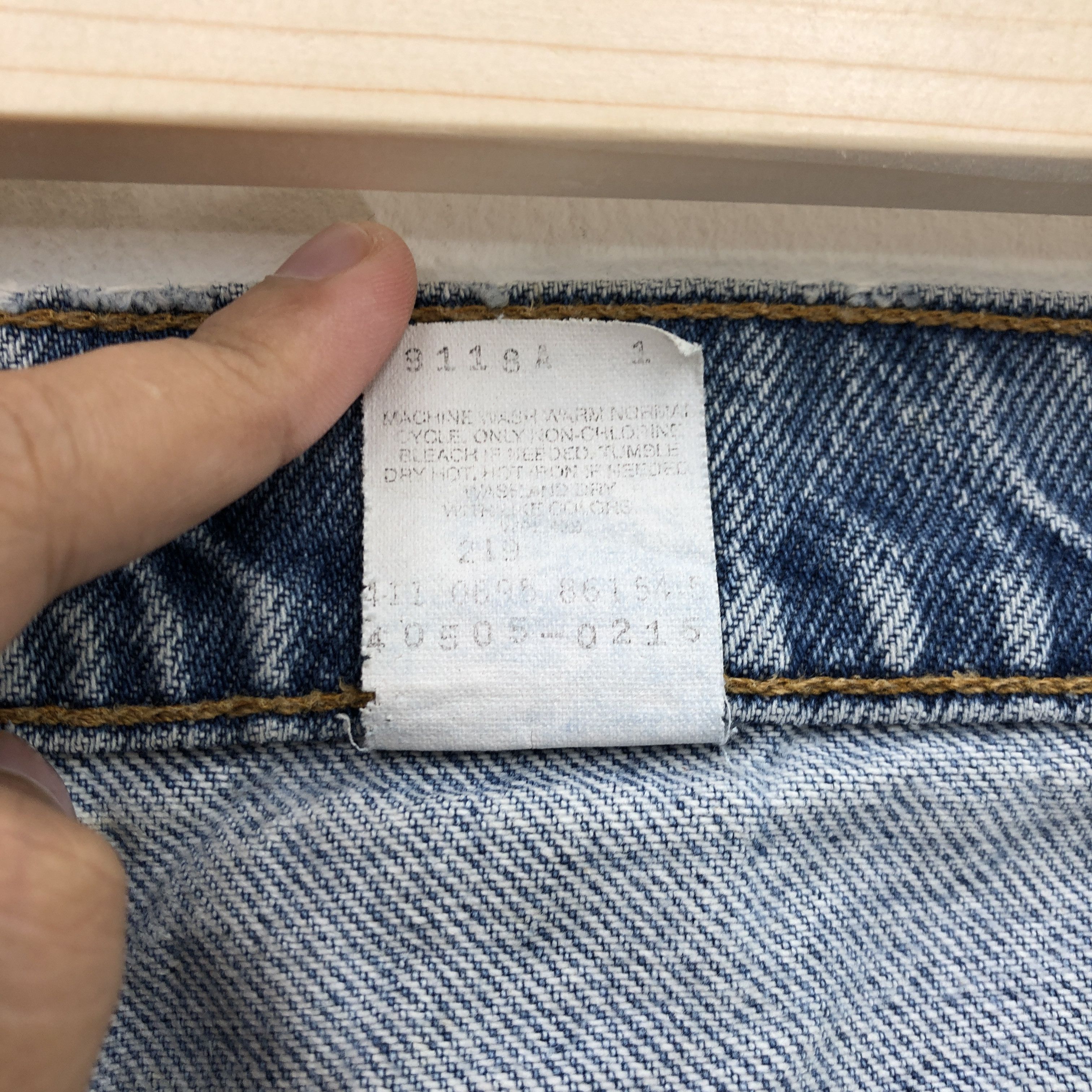 Levi's Vintage Levis Orange Tab Jeans Dirty Levi's Light Wash Denim Size US 36 / EU 52 - 10 Thumbnail