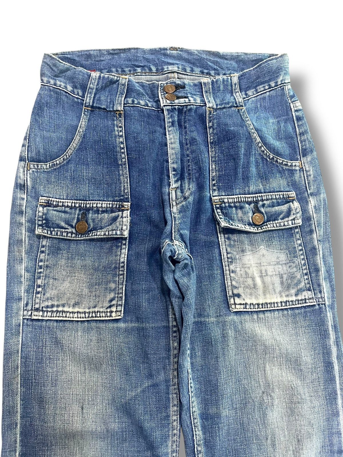 Hysteric Glamour × If Six Was Nine × Le Grande Bleu (L.G.B.) VINTAGE HYSTERIC GLAMOUR FLARE BUSH PANT Size US 30 / EU 46 - 3 Thumbnail