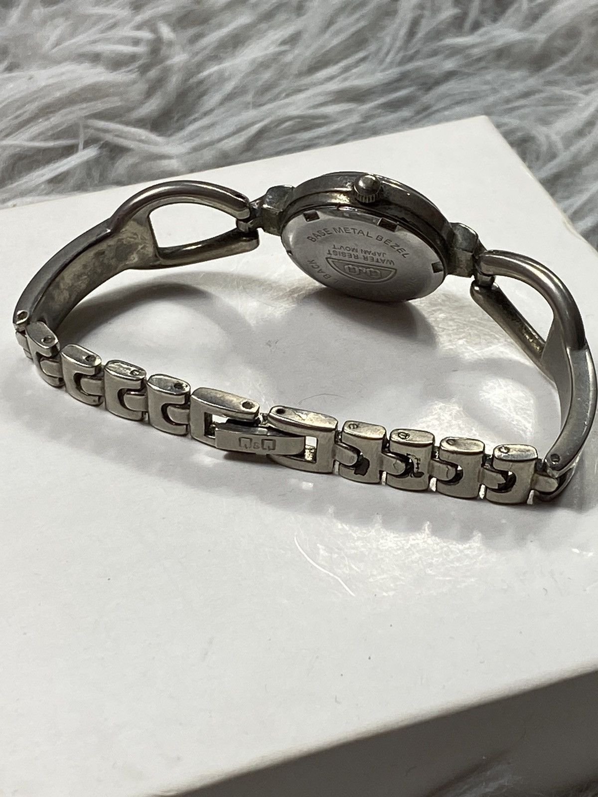 Japanese Brand × Jewelry × Vintage Q&Q Rose Dial Bracelet Watch - Japanese Brand Size ONE SIZE - 6 Thumbnail