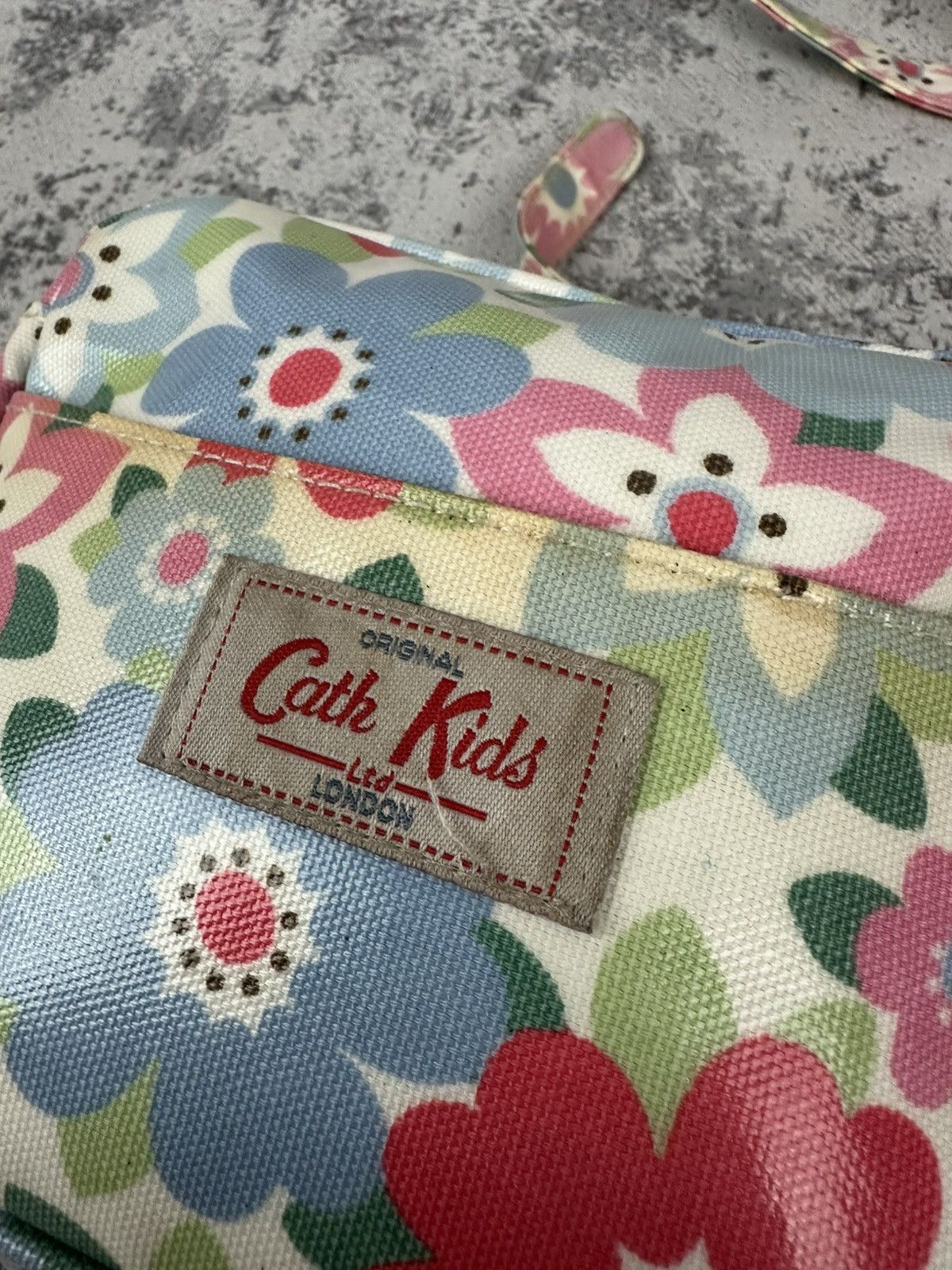 Designer Y2K Cath Kidston Floral Crossbody Bag Retro Size ONE SIZE - 3 Thumbnail