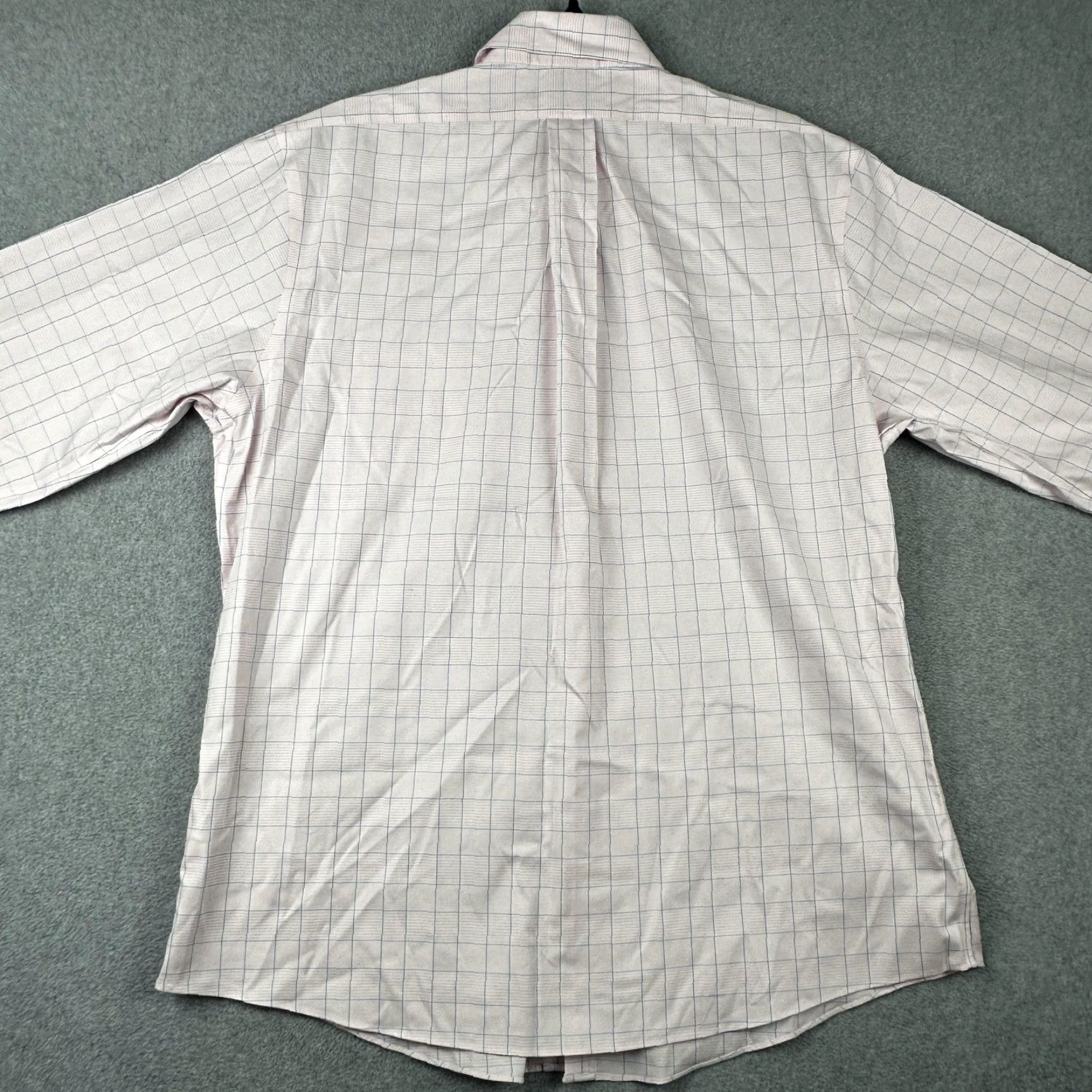 Brooks Brothers Brooks Brothers Shirt Mens 16.5 35 Pink Check Regent Fit Non Iron Stretch Supima Size US XL / EU 56 / 4 - 7 Thumbnail