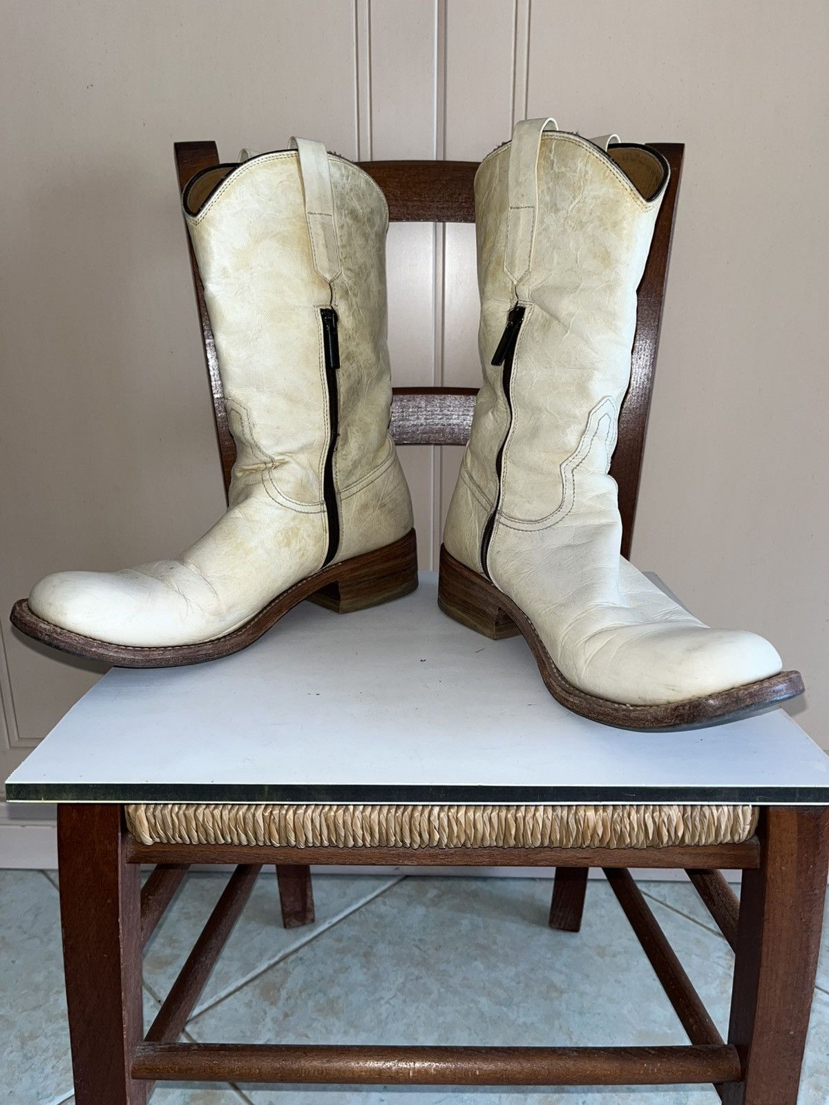Gianni Barbato Vintage camperos 90’s Gianni Barbato texan embroidery boots Size US 10 / IT 40 - 2 Thumbnail