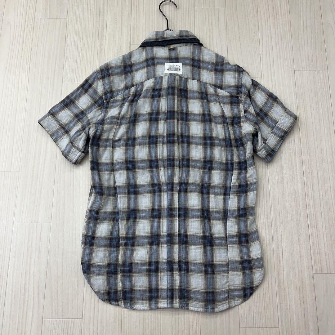 PPFM PPFM Gauze Short Sleeve Check Shirt Size US S / EU 44-46 / 1 - 6 Thumbnail