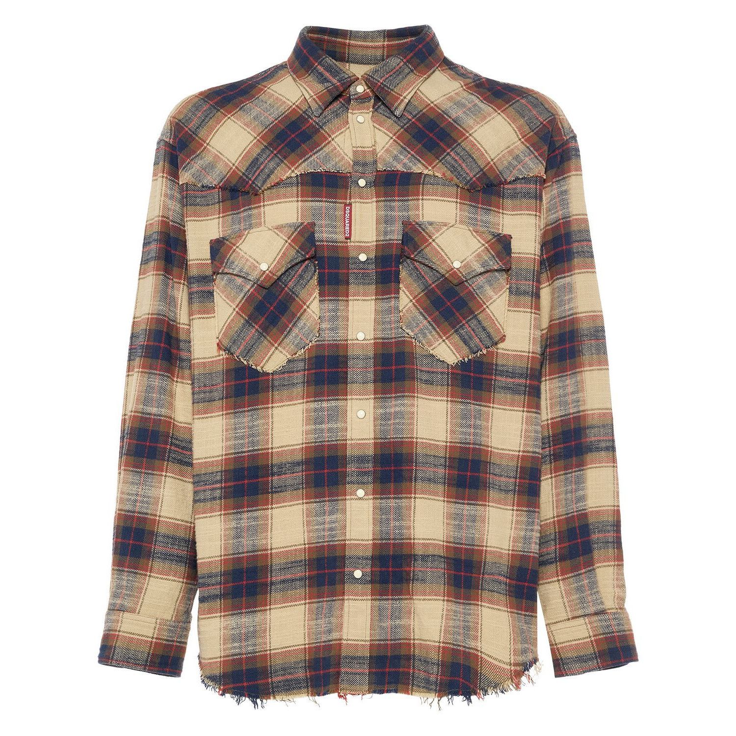 DSQUARED2 D2 Checked Shirt New )