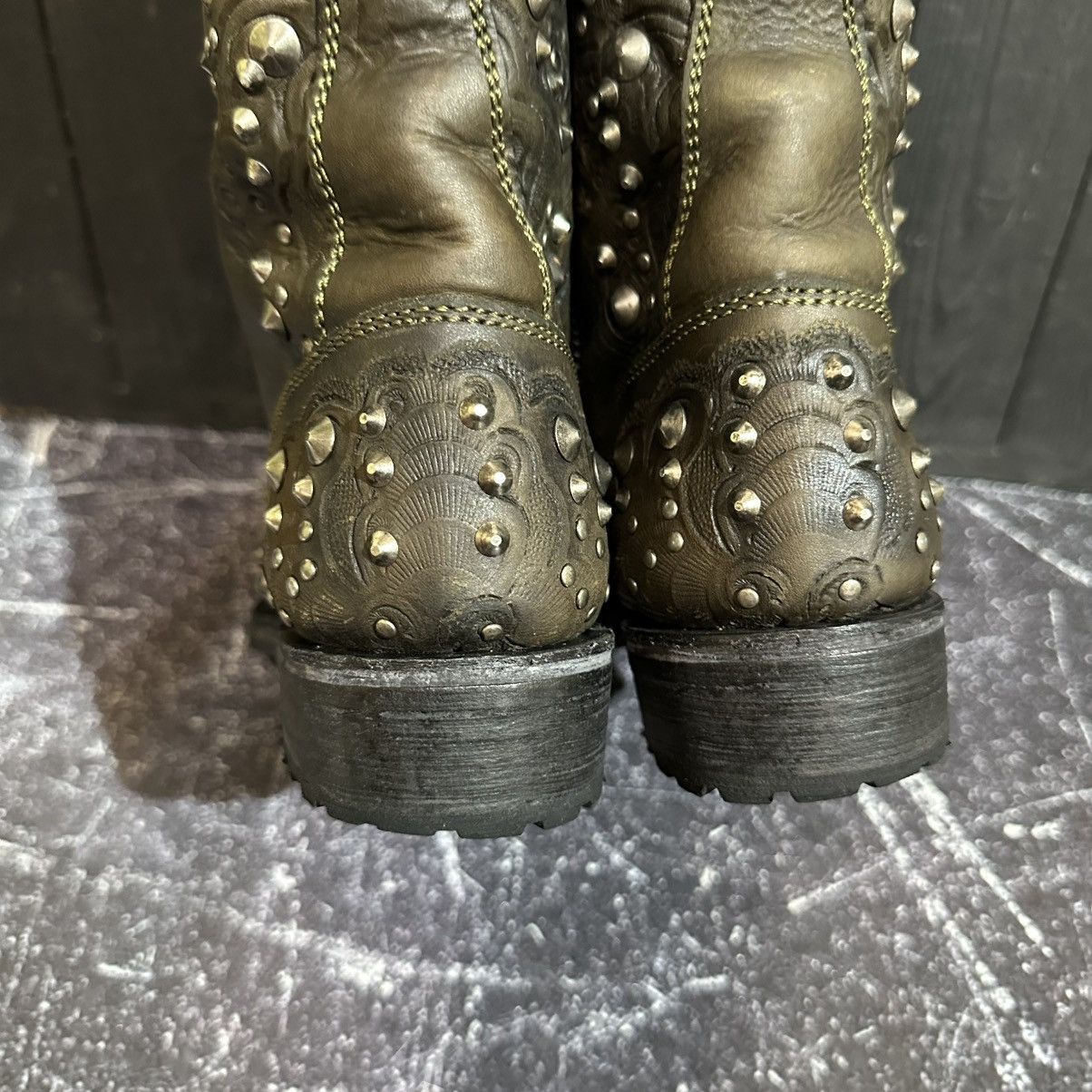 ASH ASH - Women’s Leather BIKER Boots 39 Rick Owens Style Size US 9 / IT 39 - 8 Thumbnail