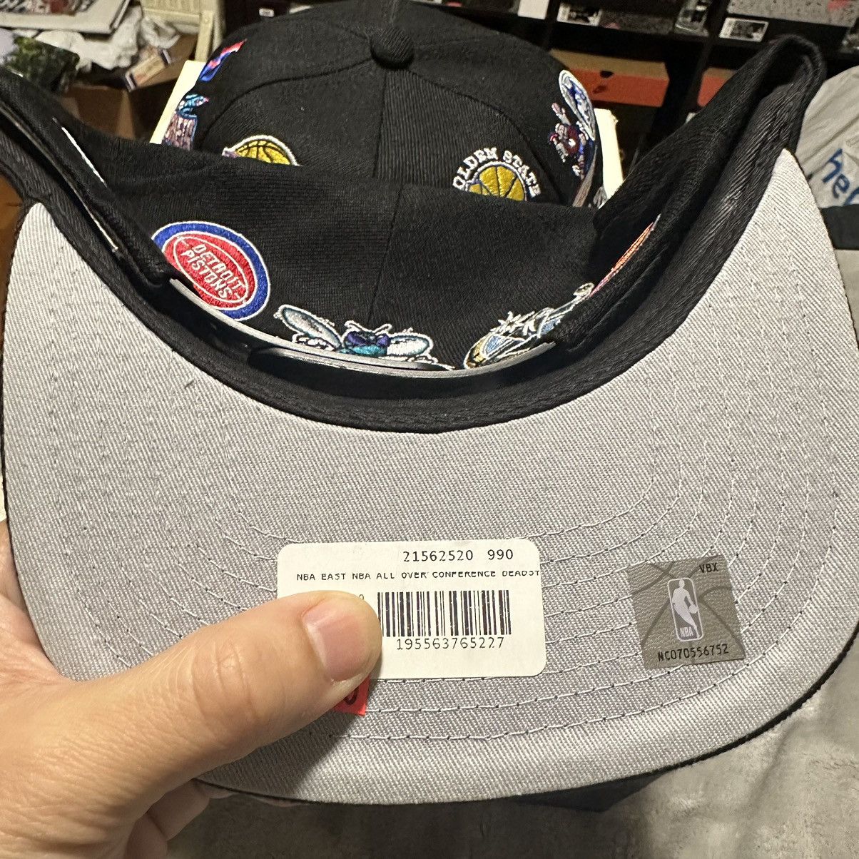Mitchell & Ness NBA East All Over Conference Deadstock Fit SnapBack Size ONE SIZE - 5 Thumbnail