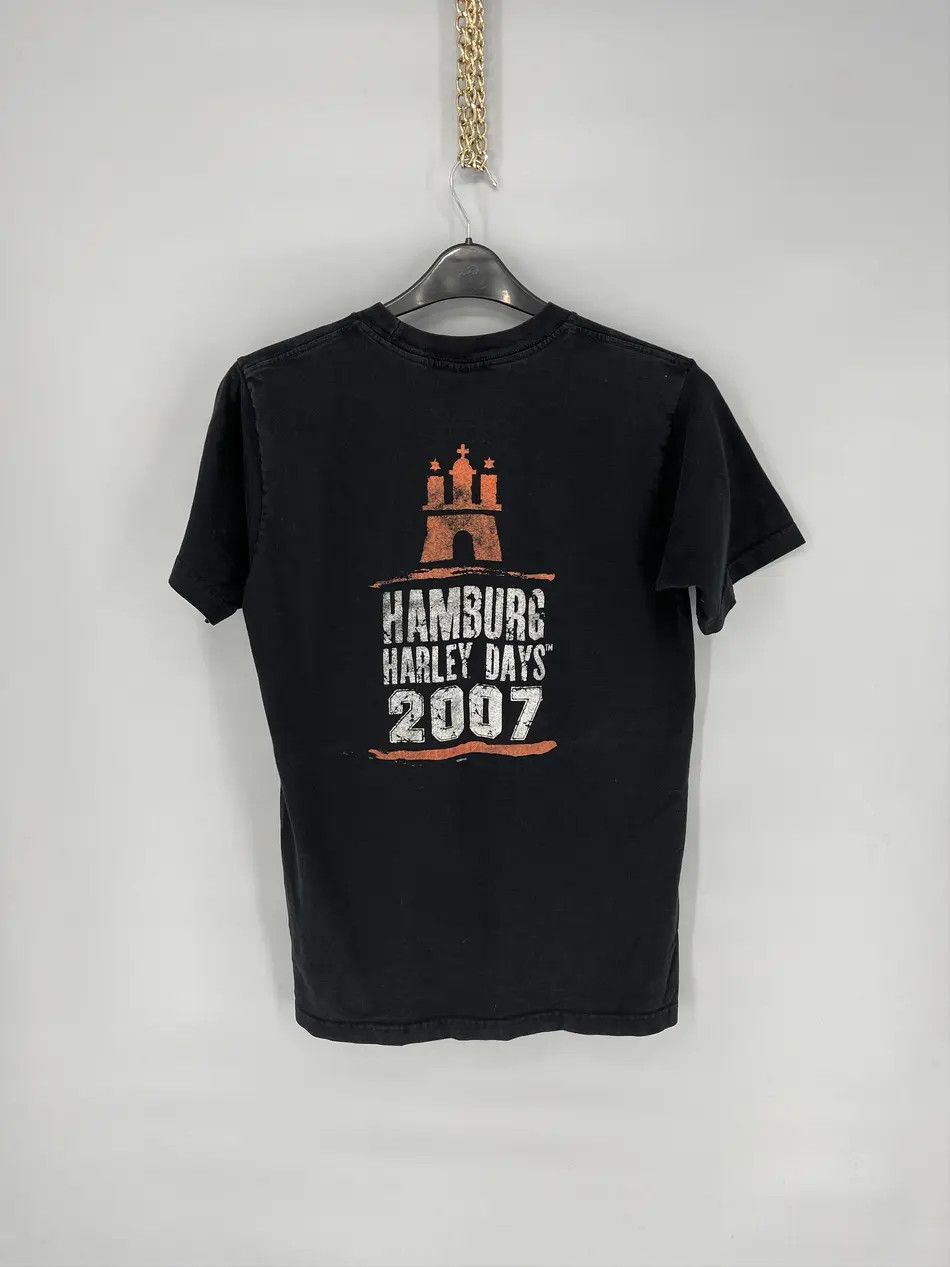 Harley Davidson Vintage 00s Harley Davidson "Hamburg" T-shirt Streetwear Size US M / EU 48-50 / 2 - 8 Thumbnail