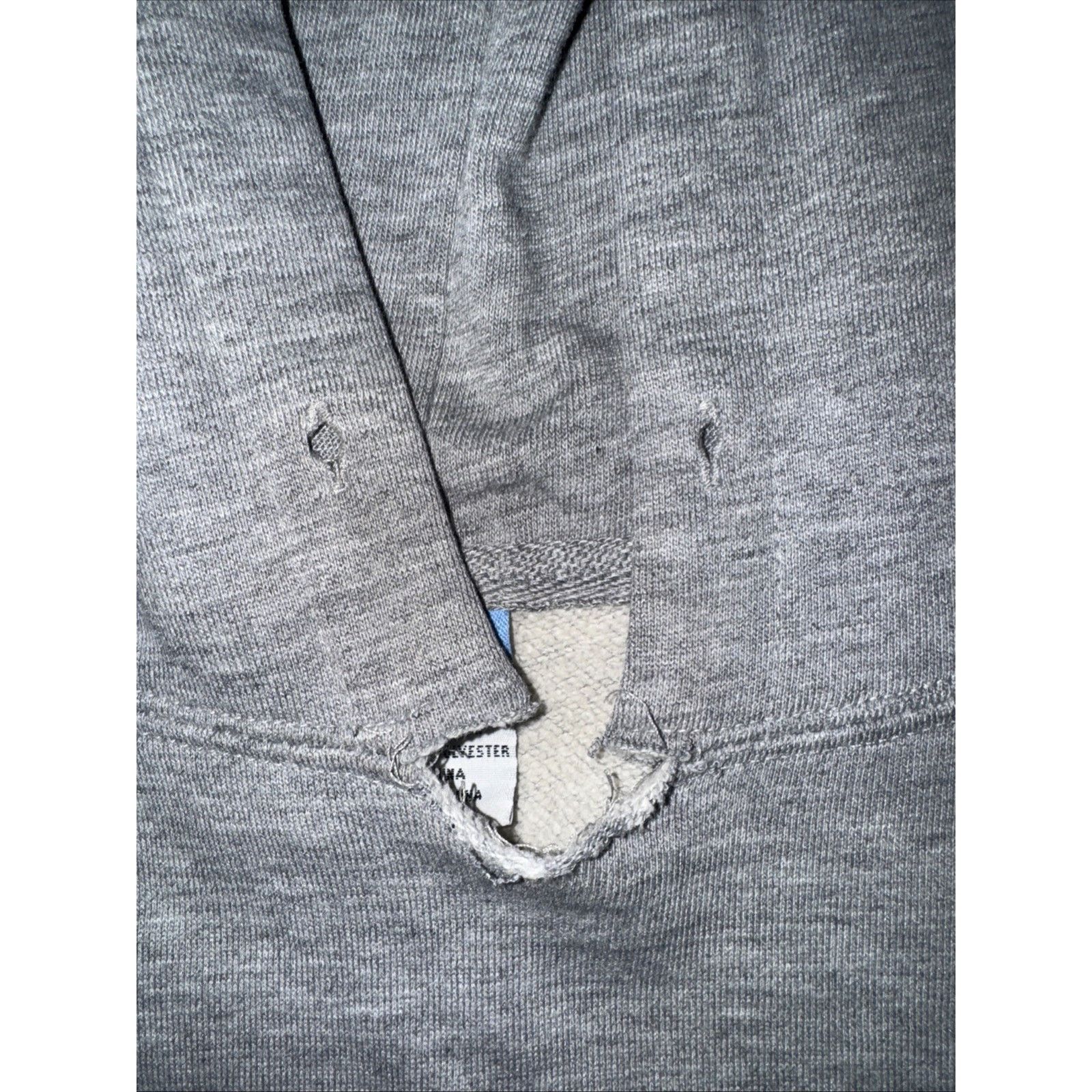 Quiksilver × Vintage Roxy Surf Hoodie Women’s L Gray Pullover Sweatshirt 20x22 Size L / US 10 / IT 46 - 5 Thumbnail