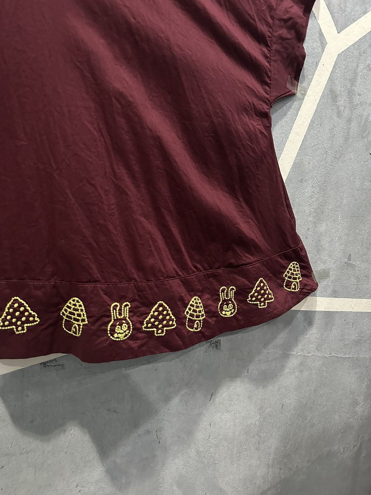 Issey Miyake × Japanese Brand × Ne-Net Ne-net By Issey Miyake Unique Blouse Size L / US 10 / IT 46 - 7 Thumbnail