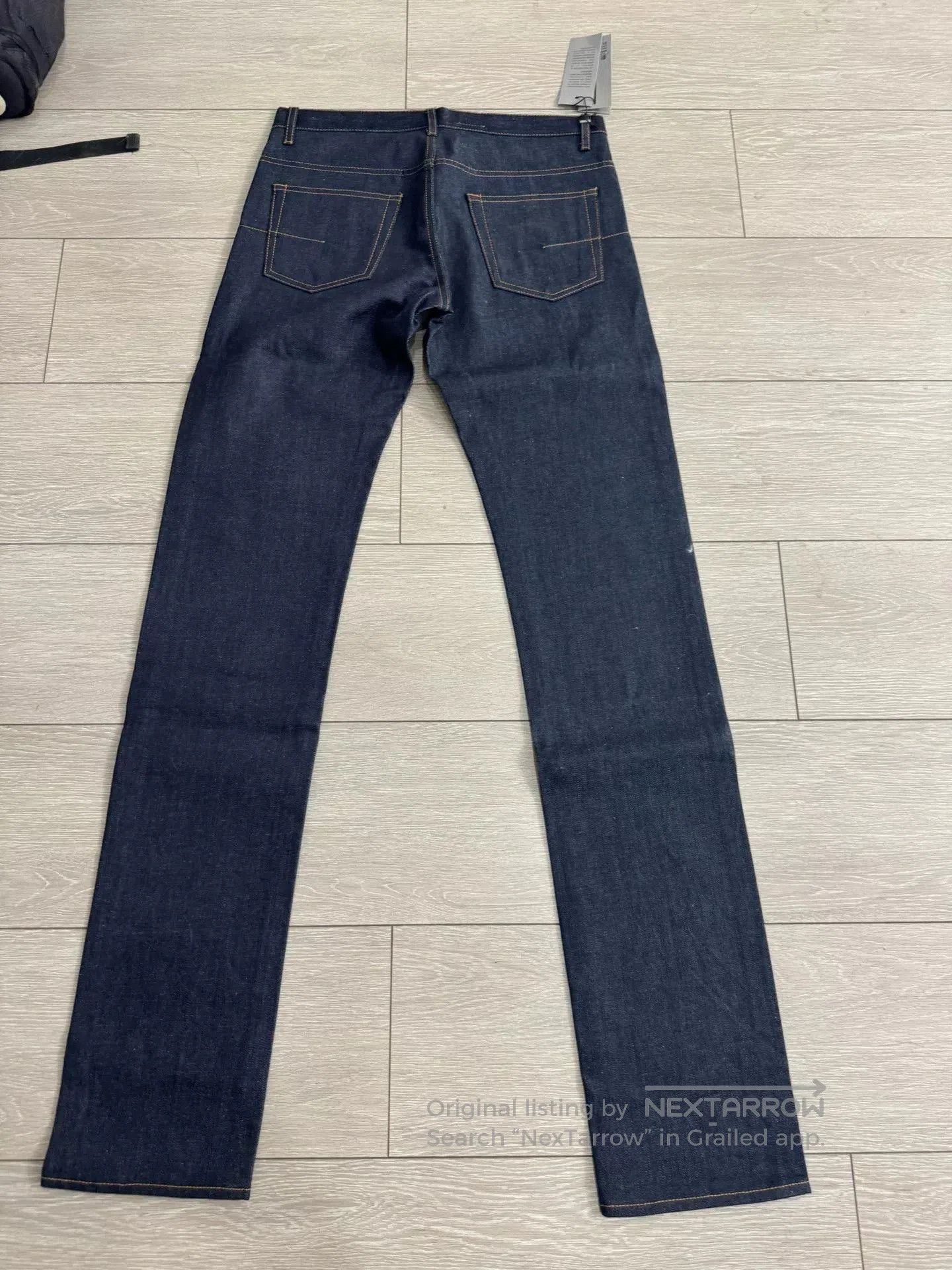 Dior Dior Hedi Era Basic F19 Raw Denim. Size US 31 - 3 Thumbnail