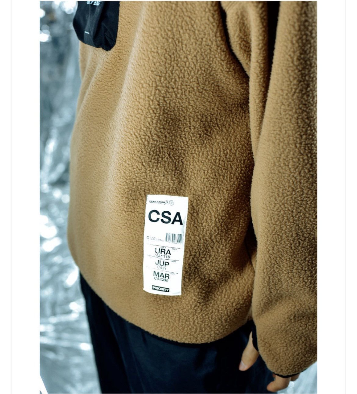Nanamica × The North Face Purple Label C.O.M.E "SECURITY” Cyclist Half-Zip Pullover Brown Size US L / EU 52-54 / 3 - 12 Thumbnail