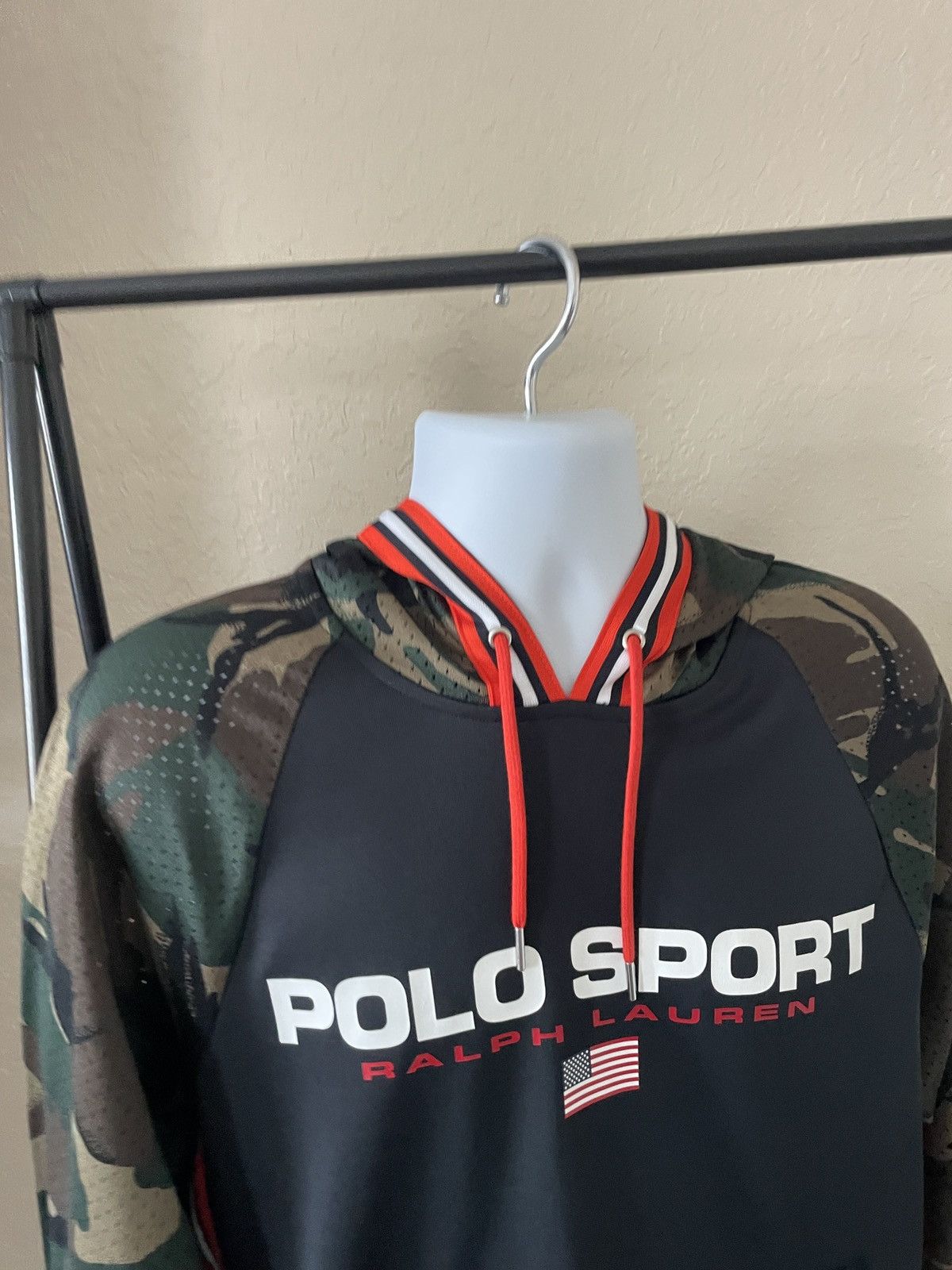 Polo Ralph Lauren Polo Sport Performance Camo Pull over Hoodie nwt 198.00 Size US S / EU 44-46 / 1 - 2 Thumbnail