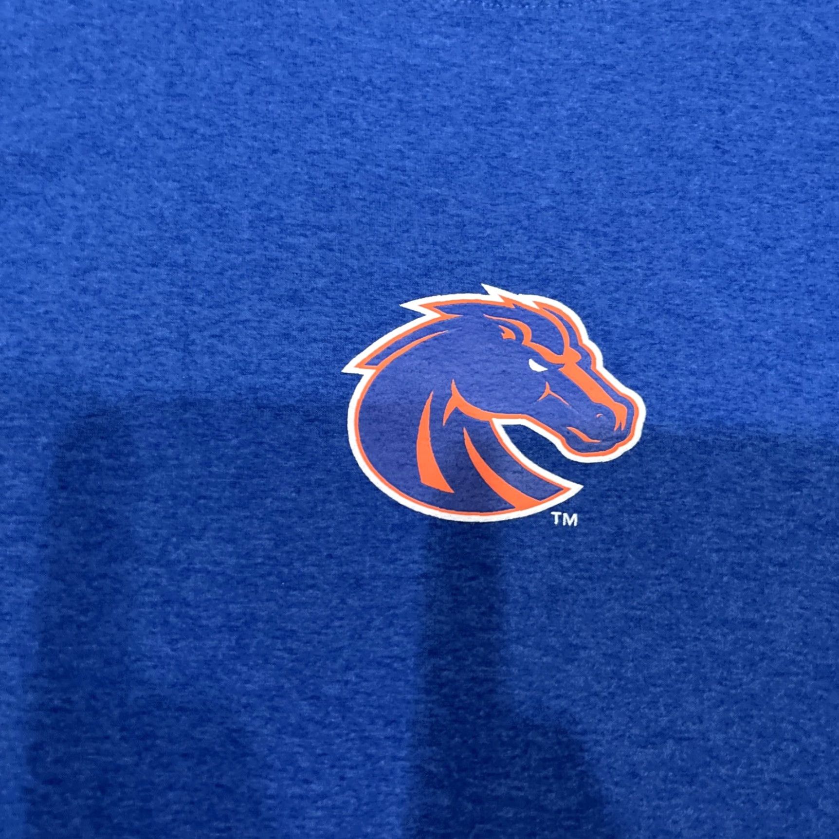 Vintage VINTAGE Colosseum Athletics Boise State Shirt Mens L Blue Cotton T-Shirt Regular Short Sleeve Round Neck Scoops Rare Salesman Sample Size US L / EU 52-54 / 3 - 3 Thumbnail