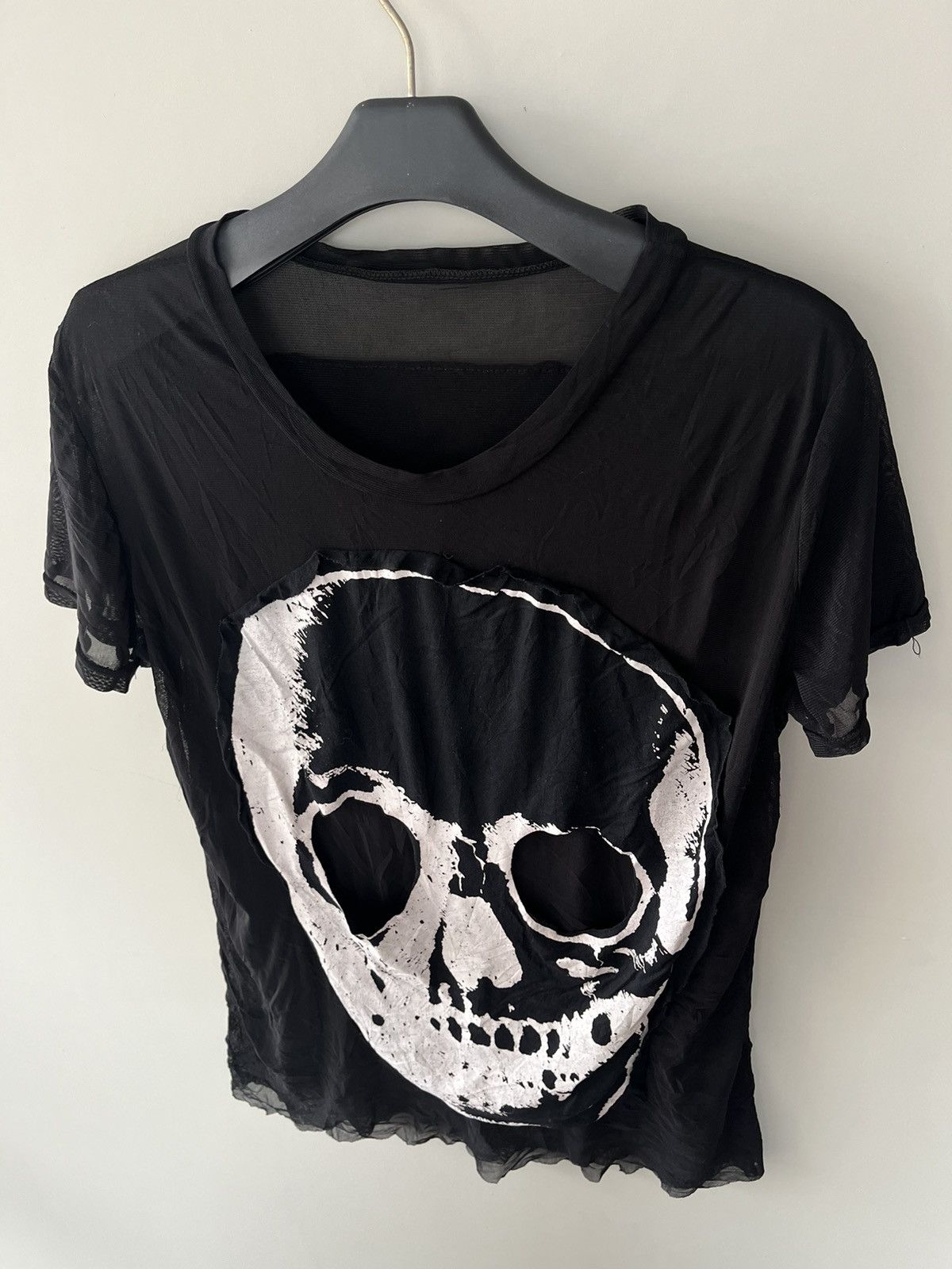 14th Addiction × KMRii × Yasuyuki Ishii JAPANESE GOTHIC PLAY IT LOUD SKULL SEDITIONARIES PUNK STYLE Size US M / EU 48-50 / 2 - 8 Thumbnail