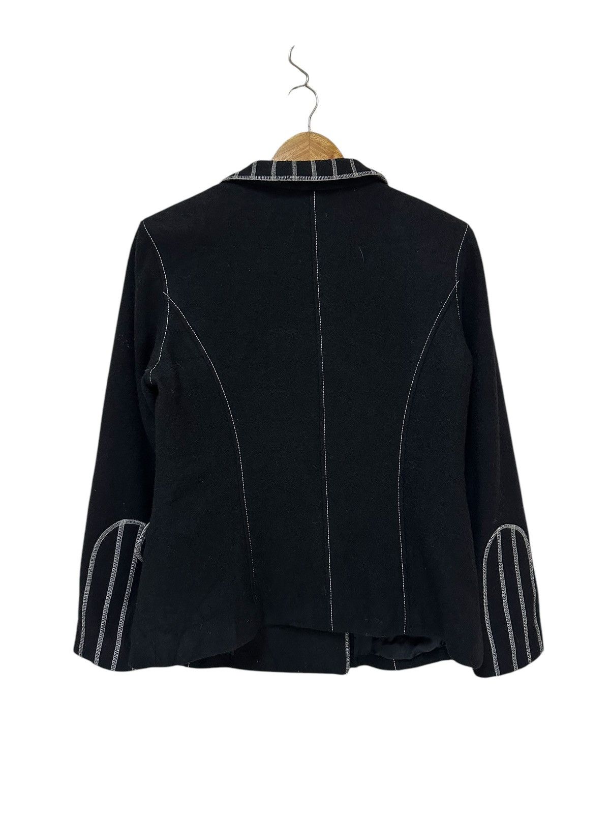 Louis Feraud Louis Feraud Women Jacket Wool Size M / US 6-8 / IT 42-44 - 7 Thumbnail