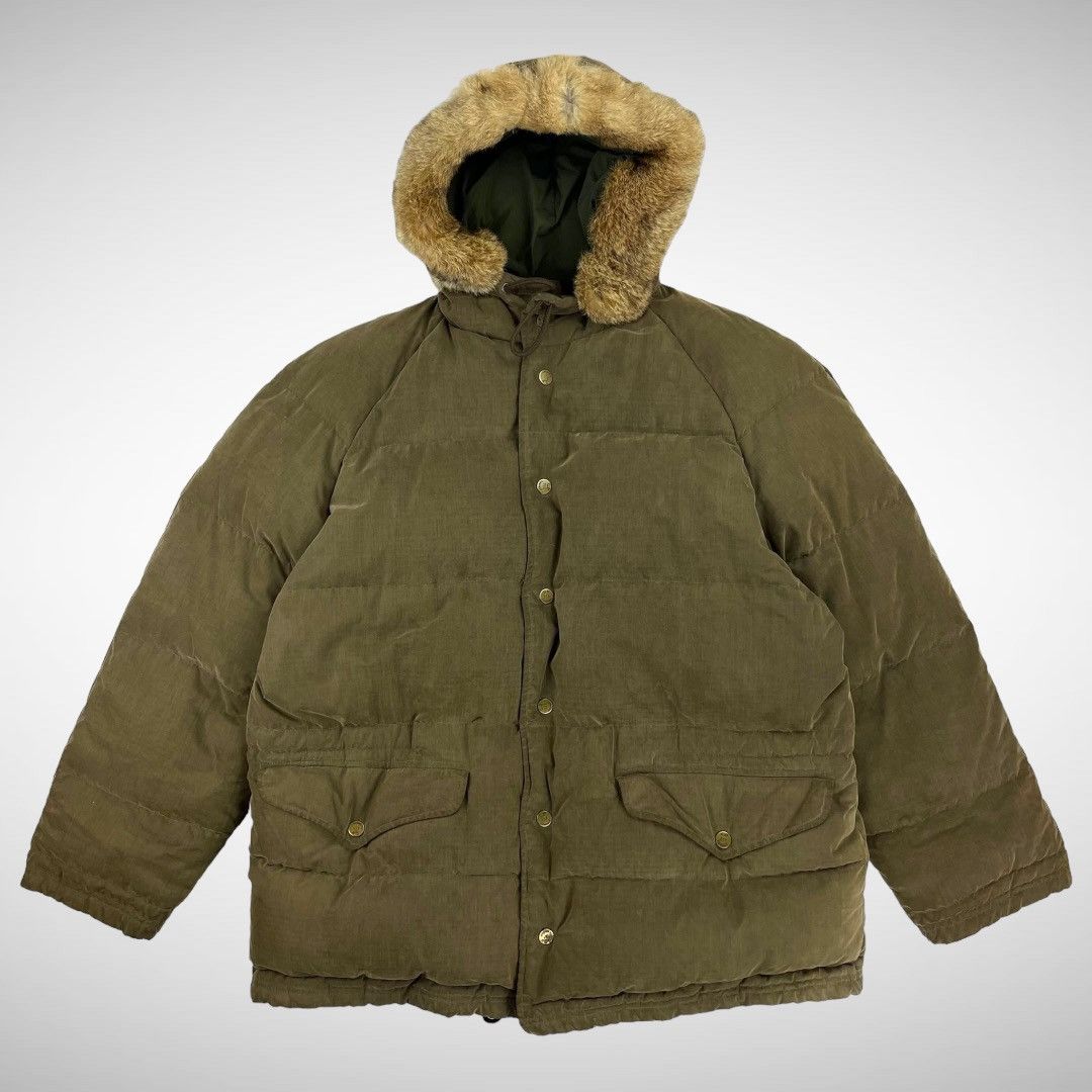 image of C P Company Cp Company Puma D’Oca Winterjacket/by Massimo Osti (Aw1991) in Kaki, Men's (Size Large)