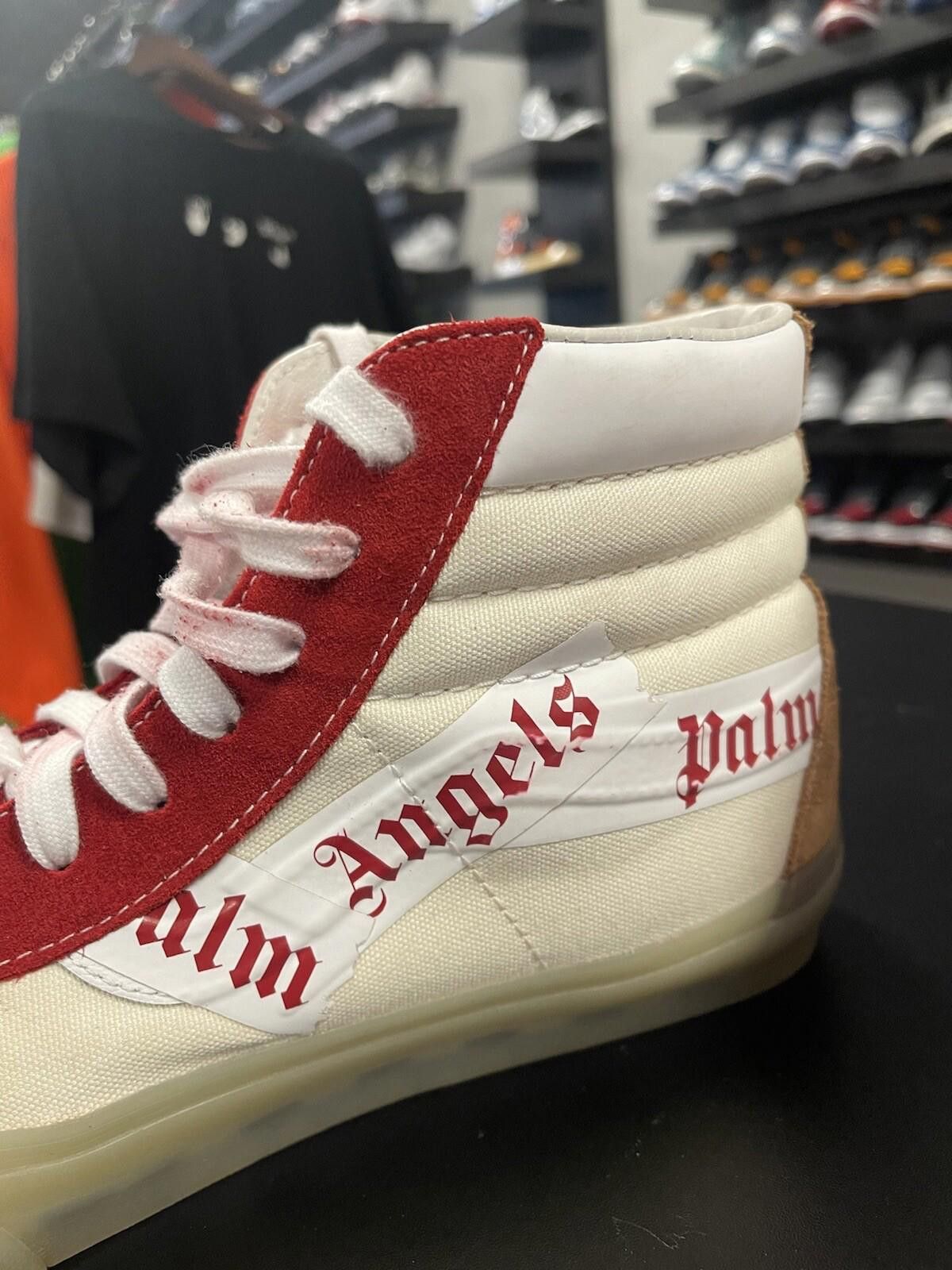 Vans Size 11 - Vans Palm Angels x Sk8-Hi VLT LX 'Chili Pepper' Size US 11 / EU 44 - 7 Thumbnail