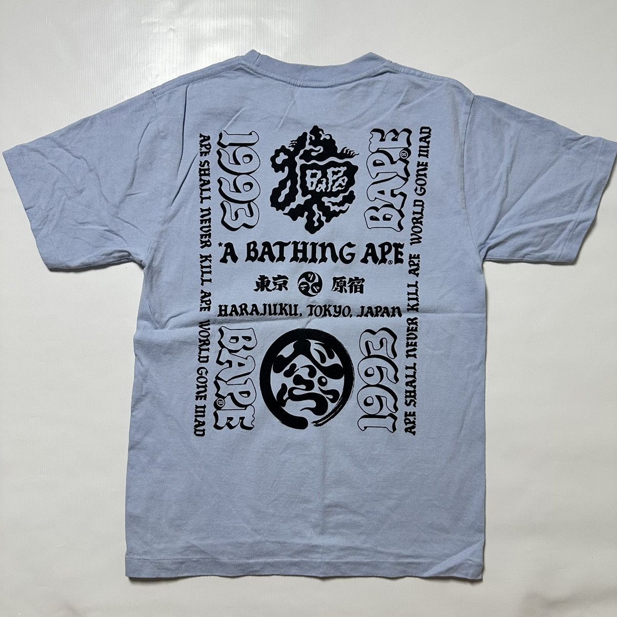 Bape BAPE JAPAN CULTURE LETTERED TEE Size US S / EU 44-46 / 1 - 2 Thumbnail