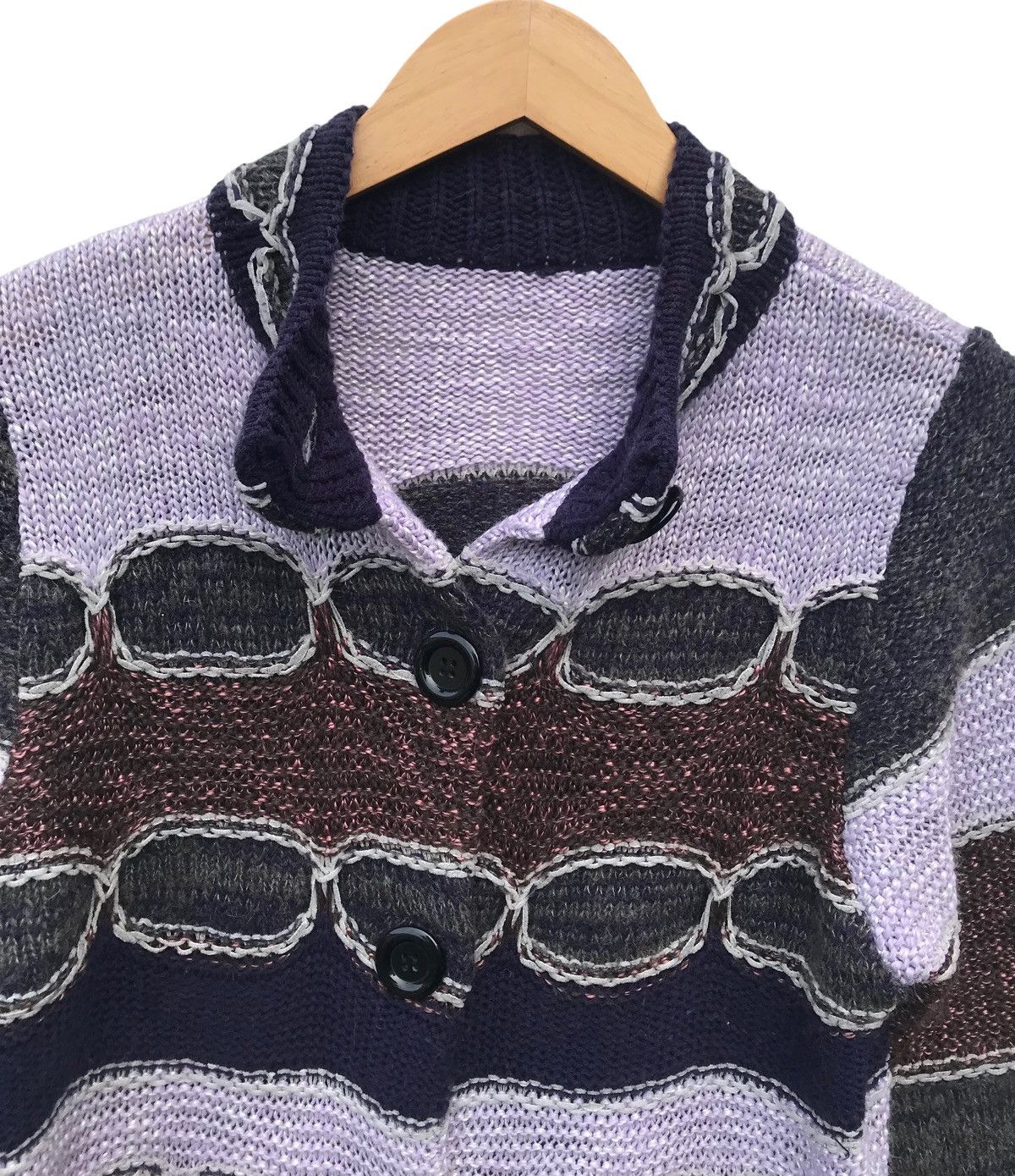 Japanese Brand Airpart Jacket Kansai Fashion Union Knitwear Sweater Size M / US 6-8 / IT 42-44 - 2 Thumbnail