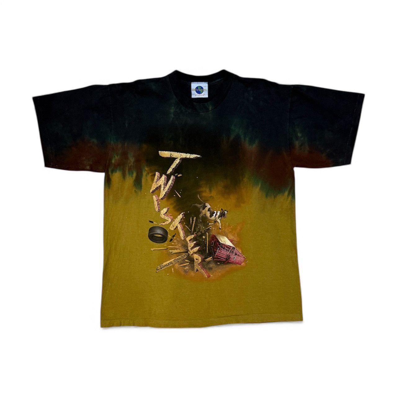vintage 90s twister movie tee from universal studio florida