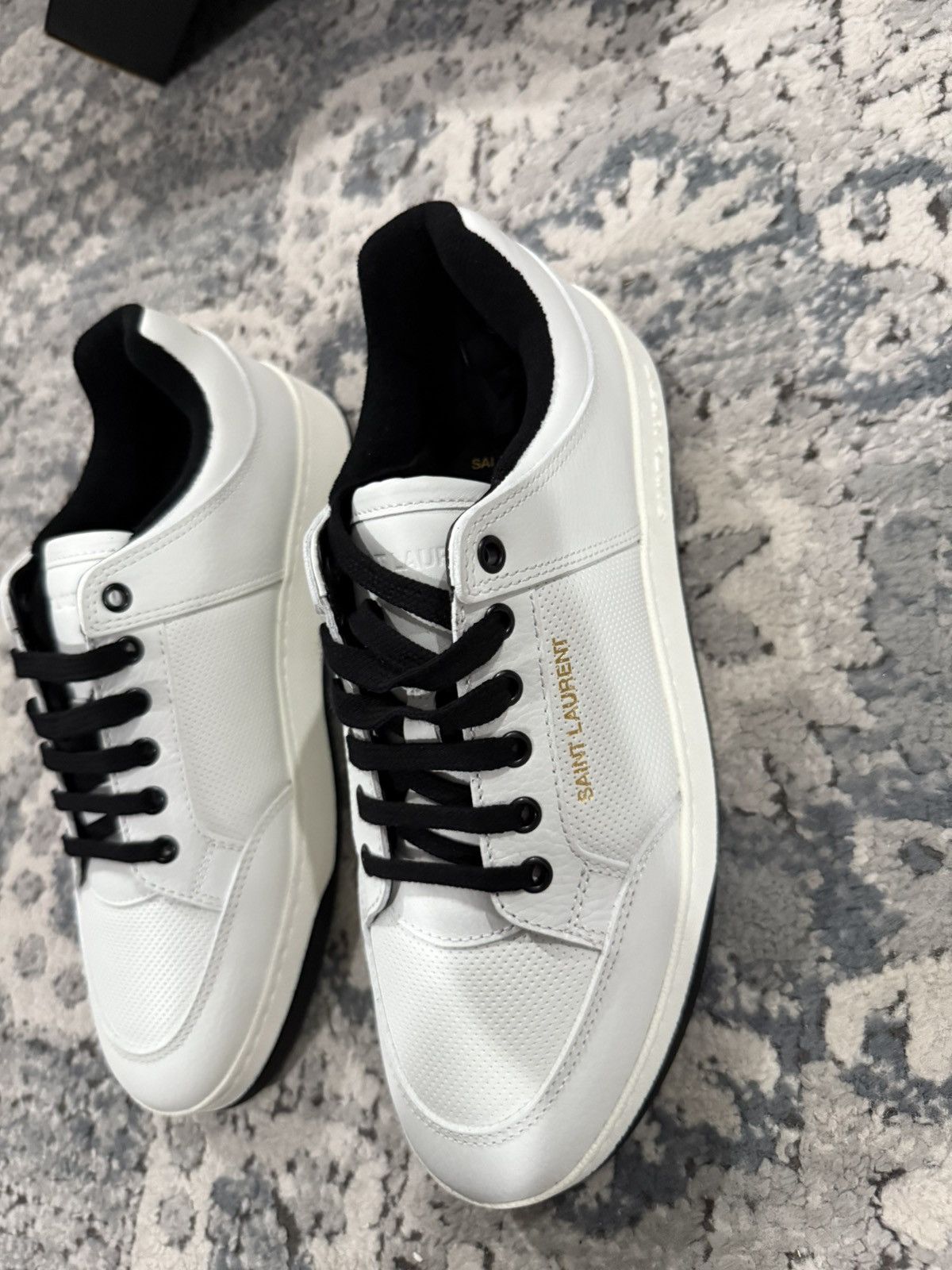 Yves Saint Laurent Saint Laurent Men’s SL/61 Low Top Sneakers Size 42 (US 9) Size US 9 / EU 42 - 3 Thumbnail
