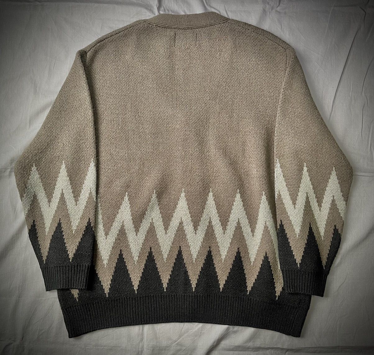 Number (N)ine Number (N)ine Jacquard Oversized Cardigan Size US M / EU 48-50 / 2 - 2 Thumbnail