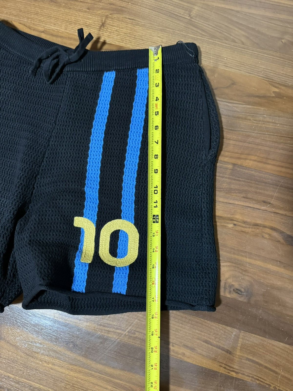 Aime Leon Dore × New Balance Aime Leon Dore Knit Stripe Soccer Short Jet Black Size Large Size US 34 / EU 50 - 10 Thumbnail