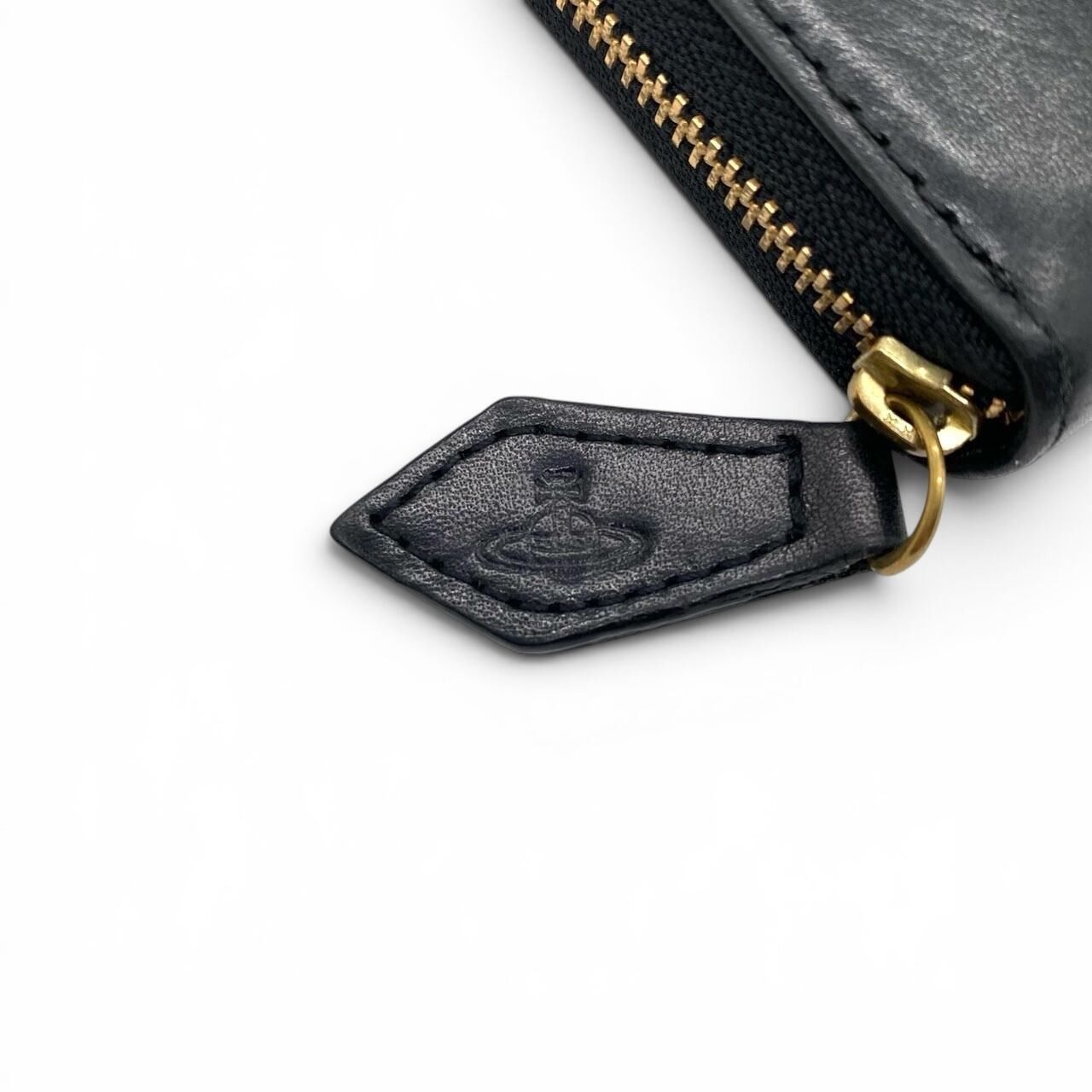 Vivienne Westwood Vivienne Westwood Leather Long Wallet Black Size ONE SIZE - 5 Thumbnail