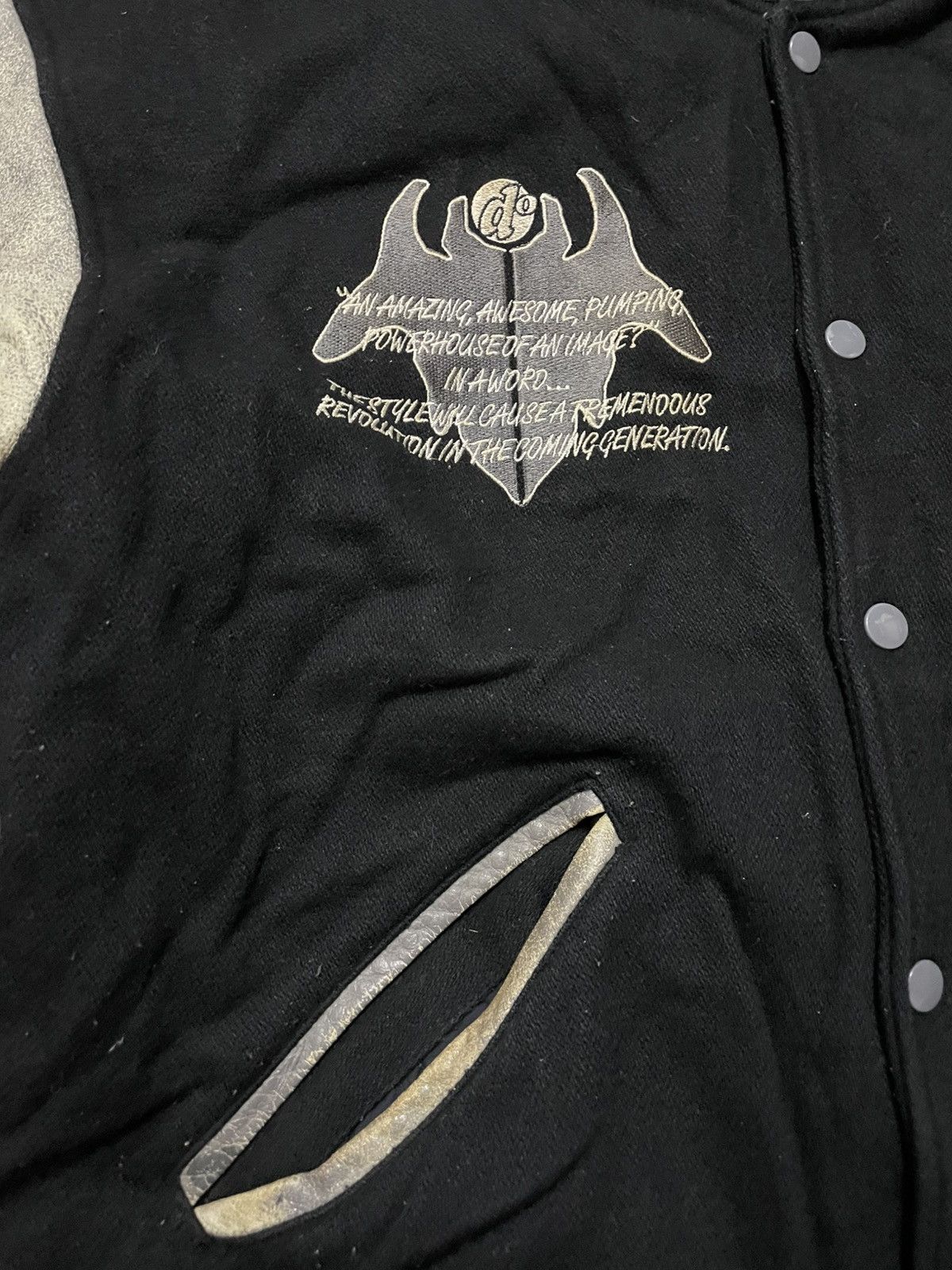 Japanese Brand Vintage Doarat Varsity Jacket Ice Cube Snoop Dogg Size US L / EU 52-54 / 3 - 5 Thumbnail