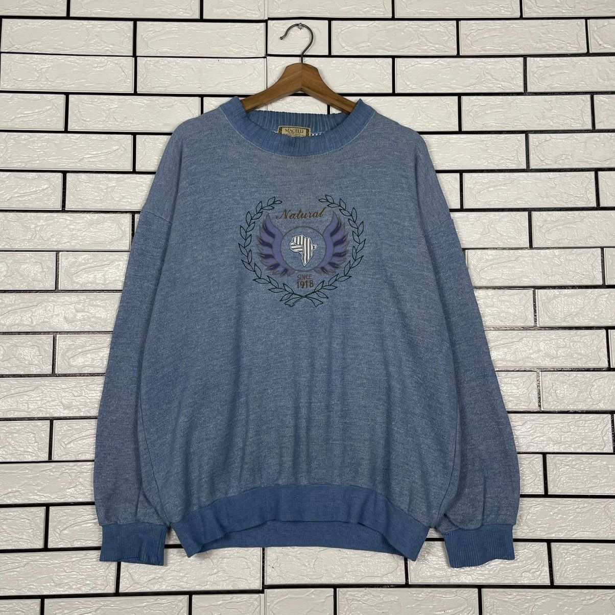 Japanese Brand Japanese Brand Macelli Crewneck Sweatshirt Size US M / EU 48-50 / 2 - 1 Thumbnail