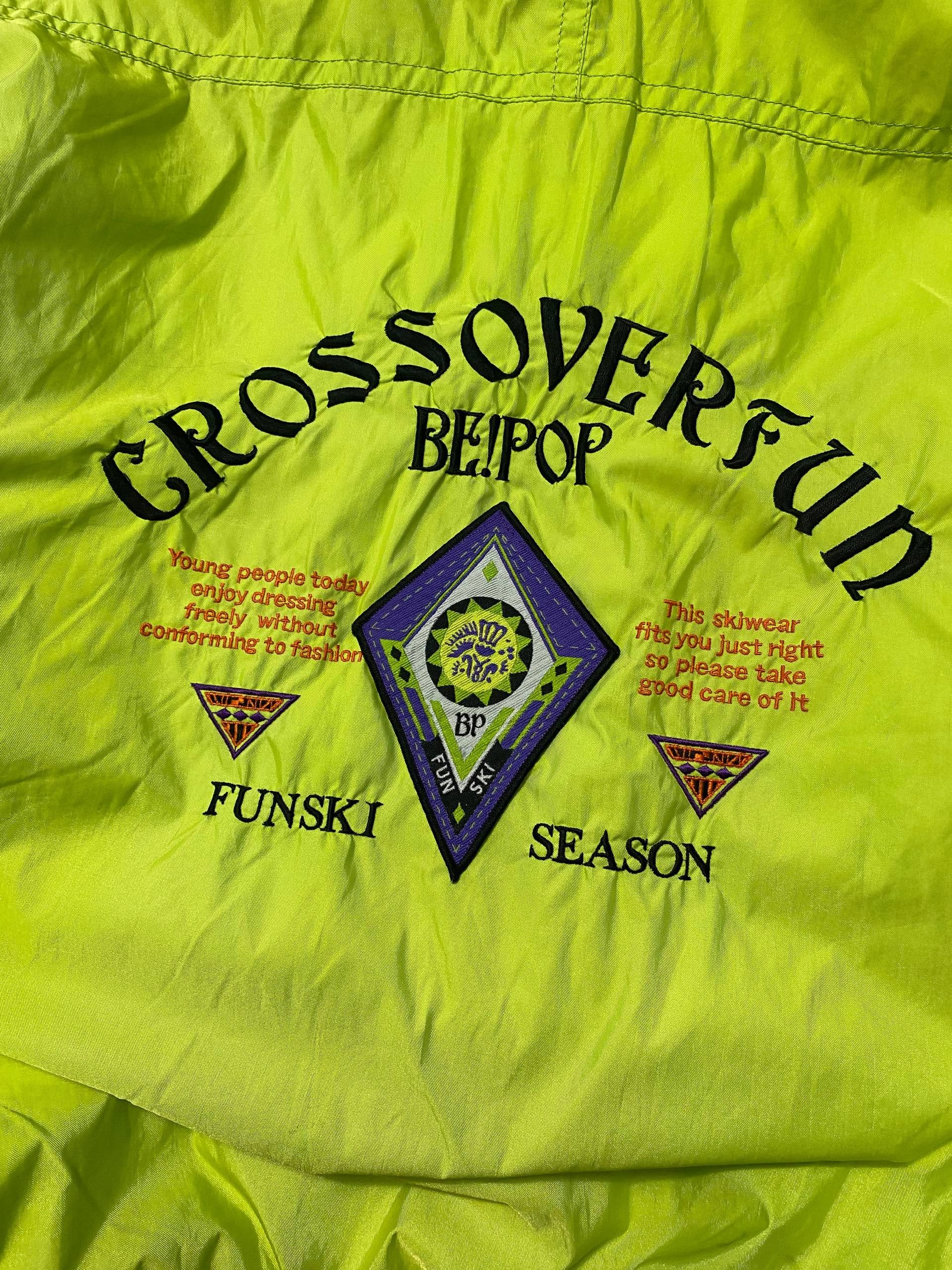 Hypebeast Be!Pop Reversible Funky Graphic Jacket 90s Japan Streetwear Size US L / EU 52-54 / 3 - 12 Thumbnail