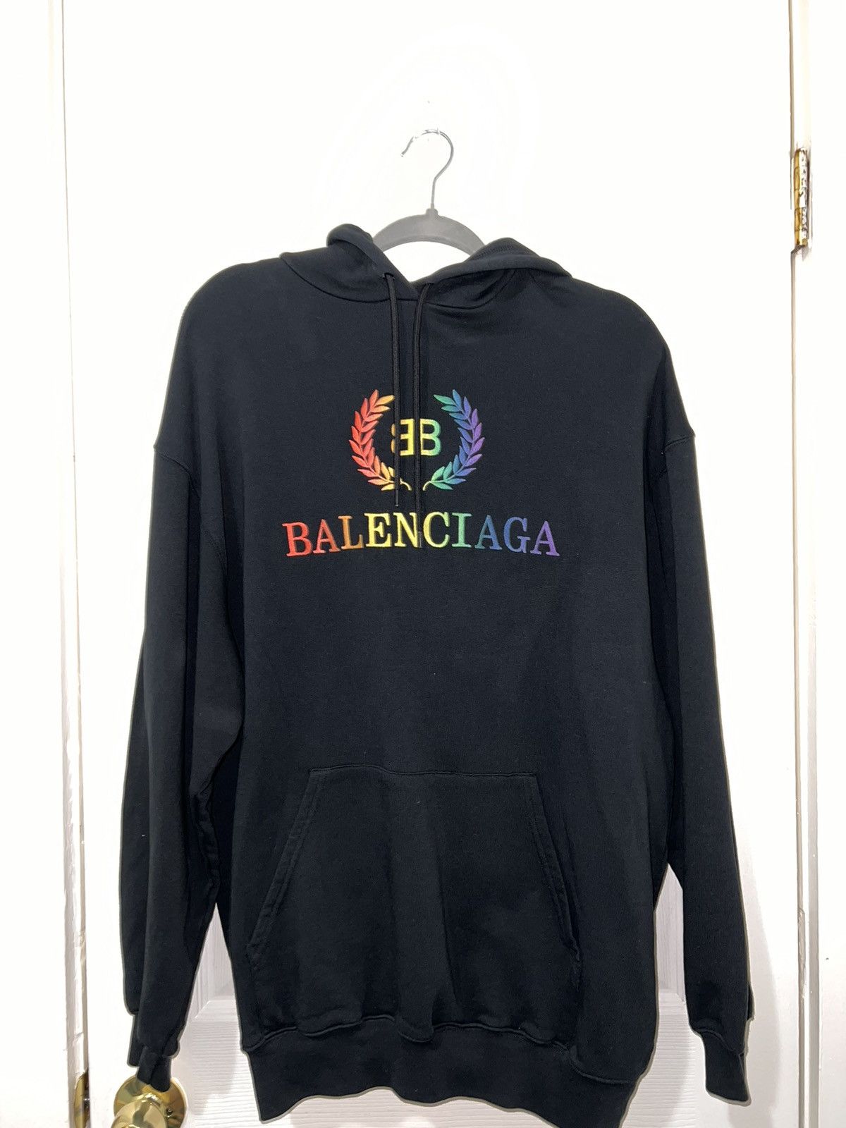balenciaga hoodie grailed