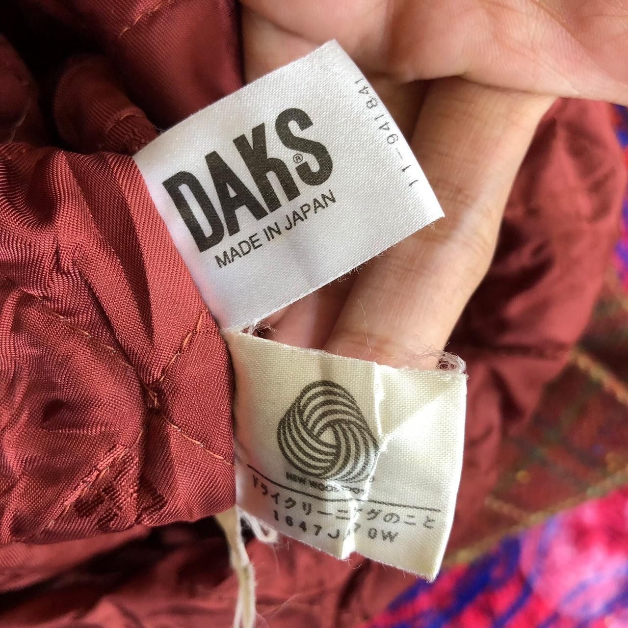 DAKS Vintage DAKS LONDON Nova Checks Corduroy Parka Trench Coat Size L / US 10 / IT 46 - 6 Thumbnail