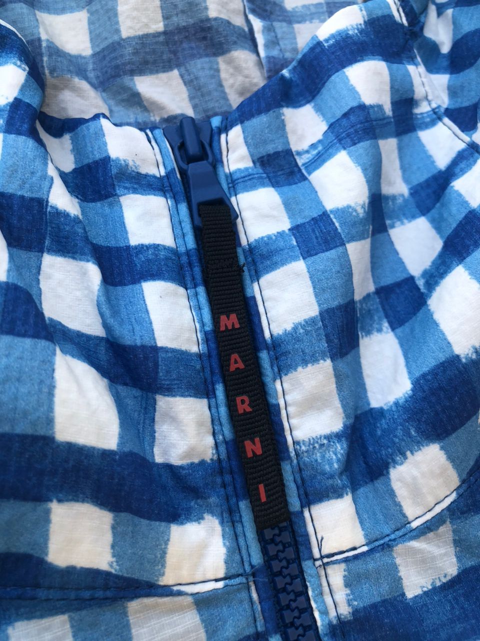 Marni × Uniqlo Uniqlo X Marni Pocketable Check Nylon Jacket Size US XL / EU 56 / 4 - 5 Thumbnail