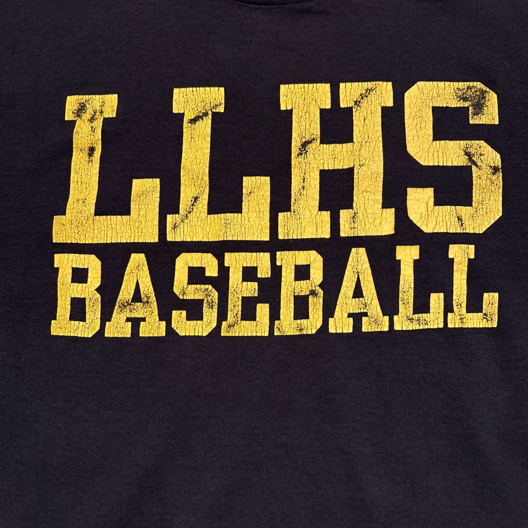 Fruit Of The Loom VINTAGE Fruit of the Loom Lake Lehman PA High School Baseball T-Shirt XL Black Mens Size US XL / EU 56 / 4 - 2 Thumbnail