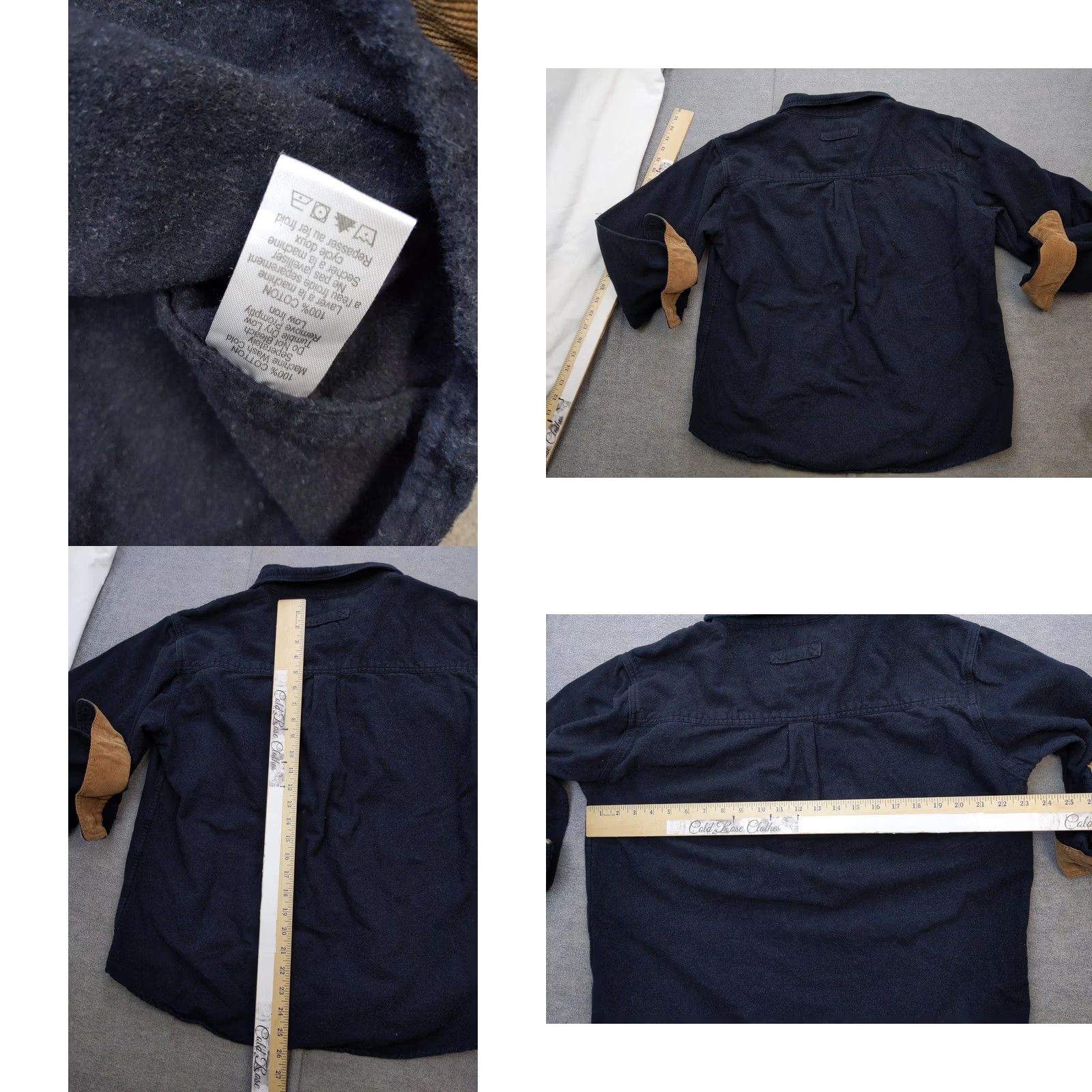 Vintage Legendary Whitetails Shirt Mens Medium Blue Flannel Corduroy Trim Button-Up Size US M / EU 48-50 / 2 - 8 Thumbnail