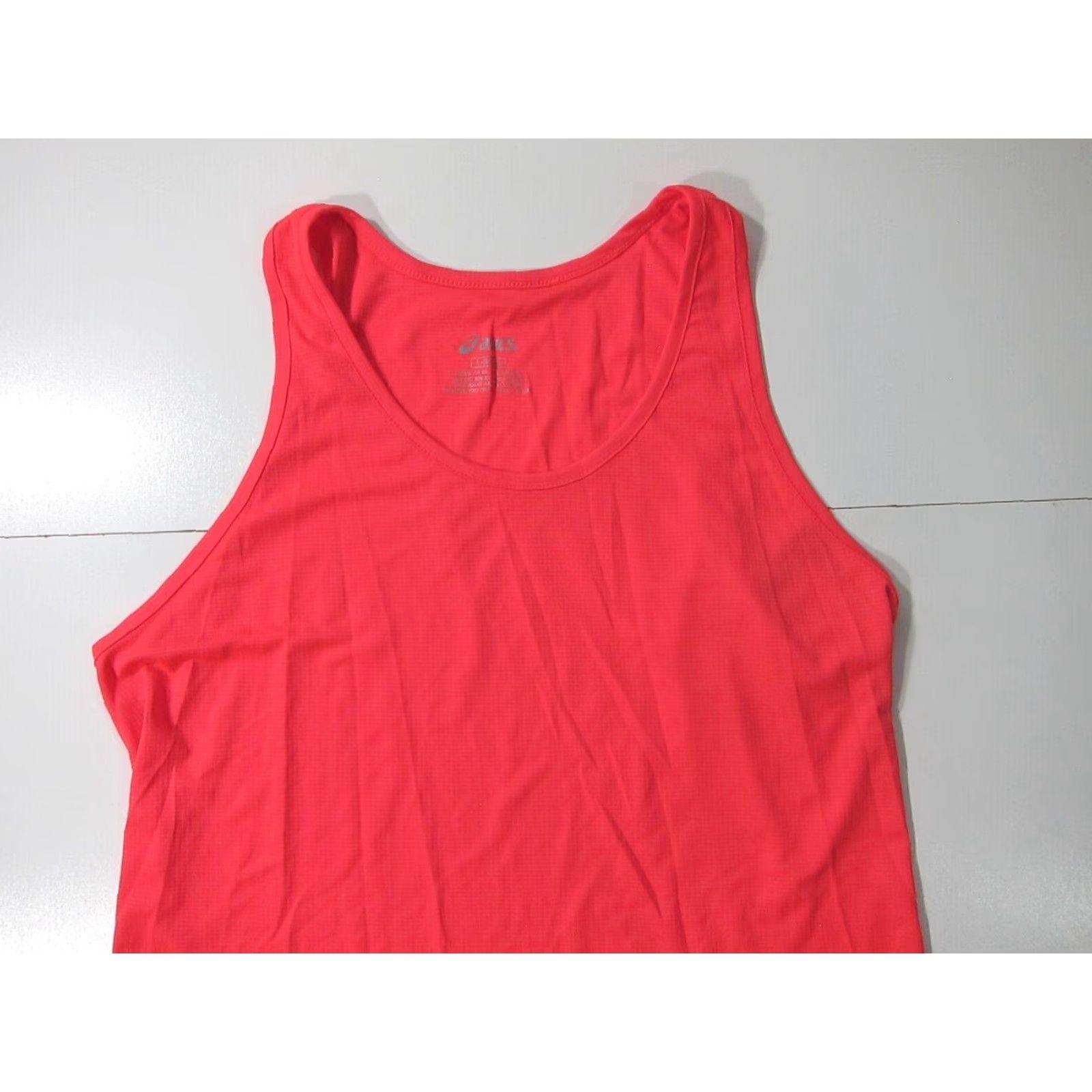 Asics NWT ASICS Neon Bright Pink Lightweight Running Tank Women L Size ONE SIZE - 6 Thumbnail