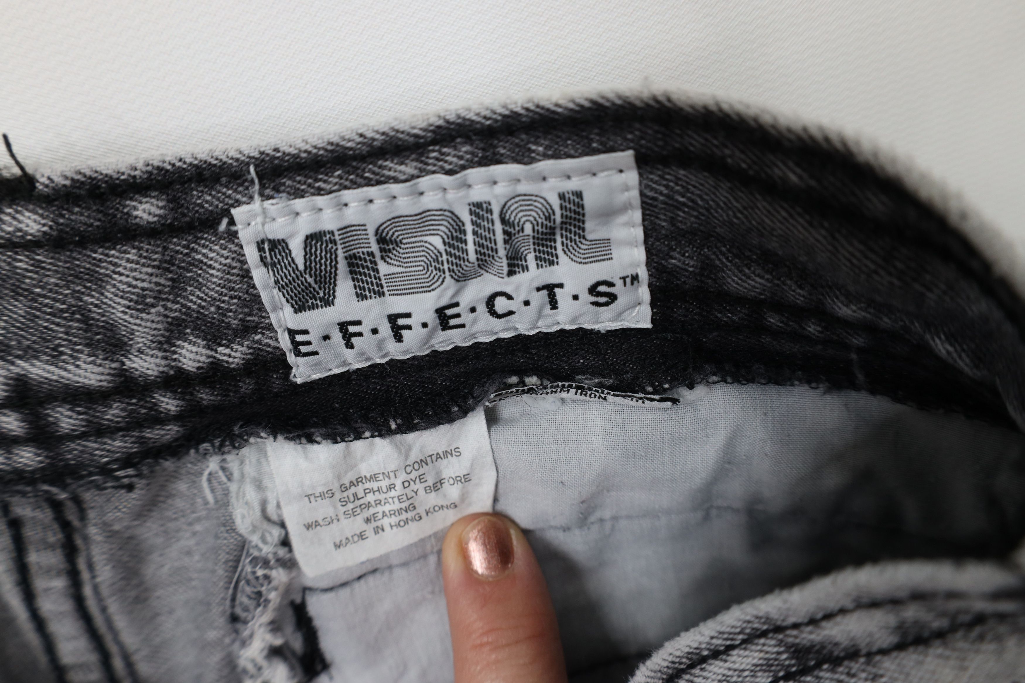 Vintage Vintage 90s Streetwear Relaxed Fit Acid Wash Denim Jeans Size US 30 / EU 46 - 8 Thumbnail