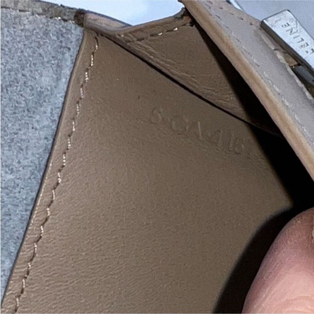 Celine Celine Grained Calfskin Medium Multifunction Strap Wallet Size ONE SIZE - 9 Thumbnail
