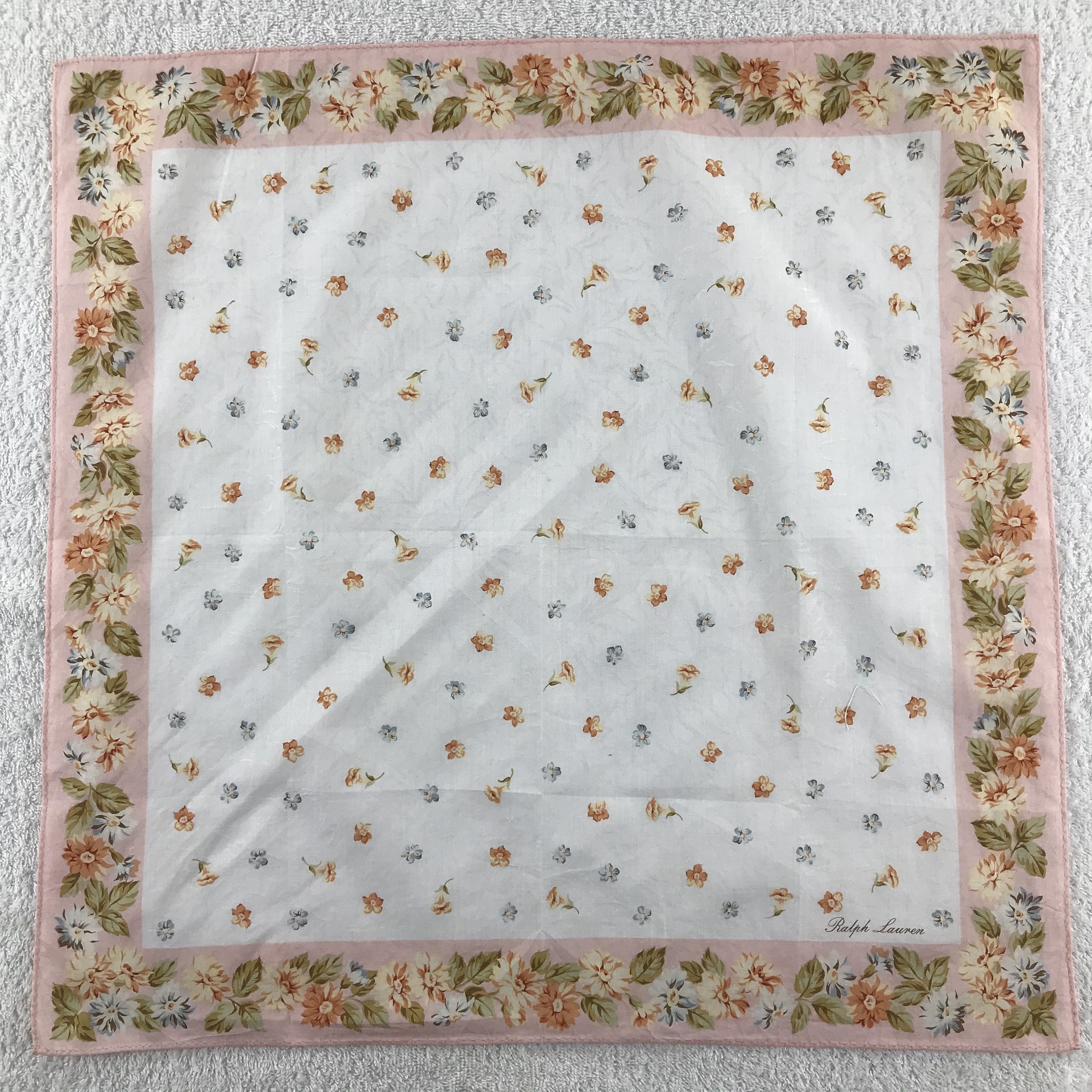 Ralph Lauren × Vintage Ralph Lauren Handkerchief / Neckerchief / Bandana Size ONE SIZE - 3 Thumbnail