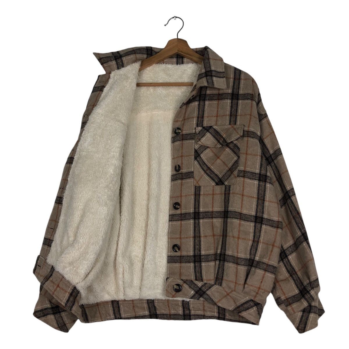 Flannel 📌Vintage Flannel Jacket Tartan Private Pause Issey Miyake Size US L / EU 52-54 / 3 - 12 Thumbnail
