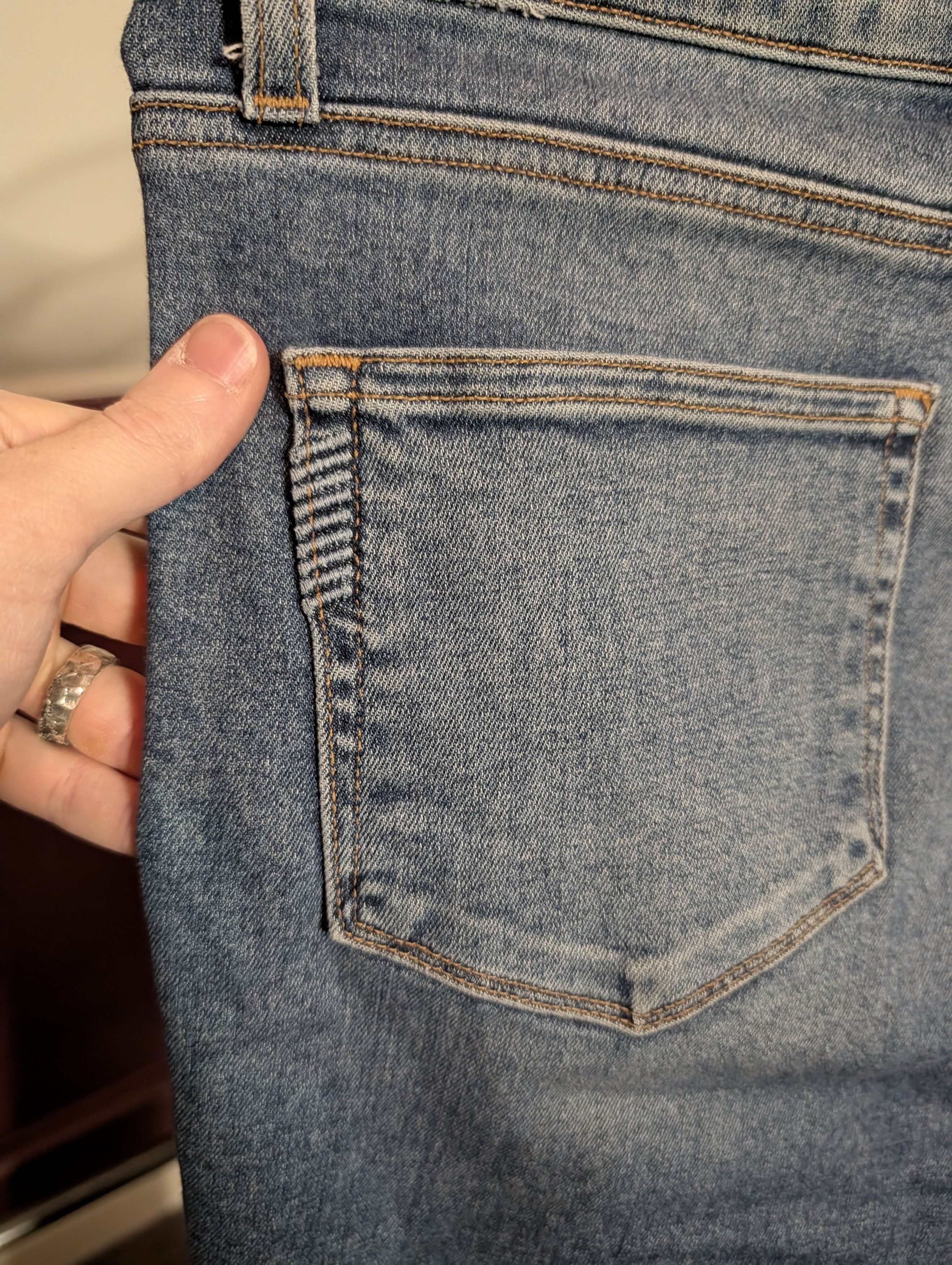 Paige FLARED distressed Bell Canyon made in USA jeans Size US 31 - 7 Thumbnail