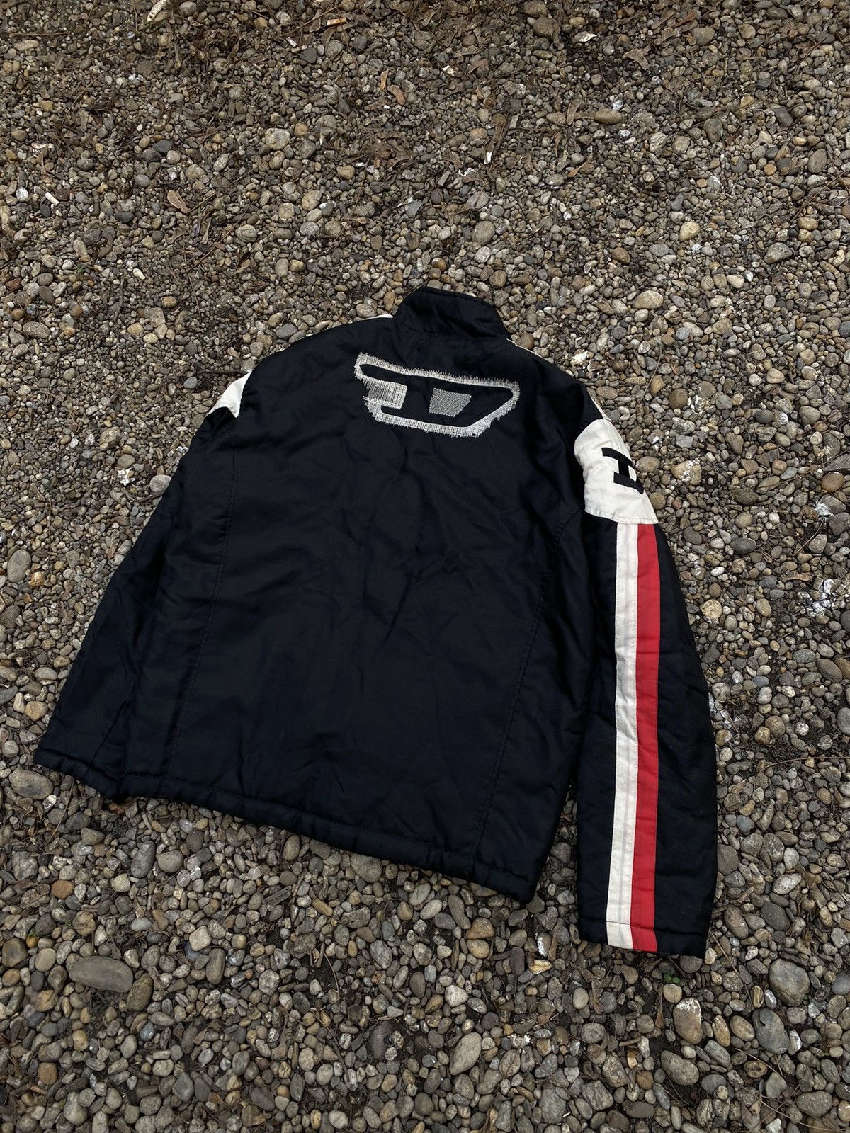 Diesel × Vintage Vintage Diesel Back Embroidered Logo Jacket Size US L / EU 52-54 / 3 - 3 Thumbnail