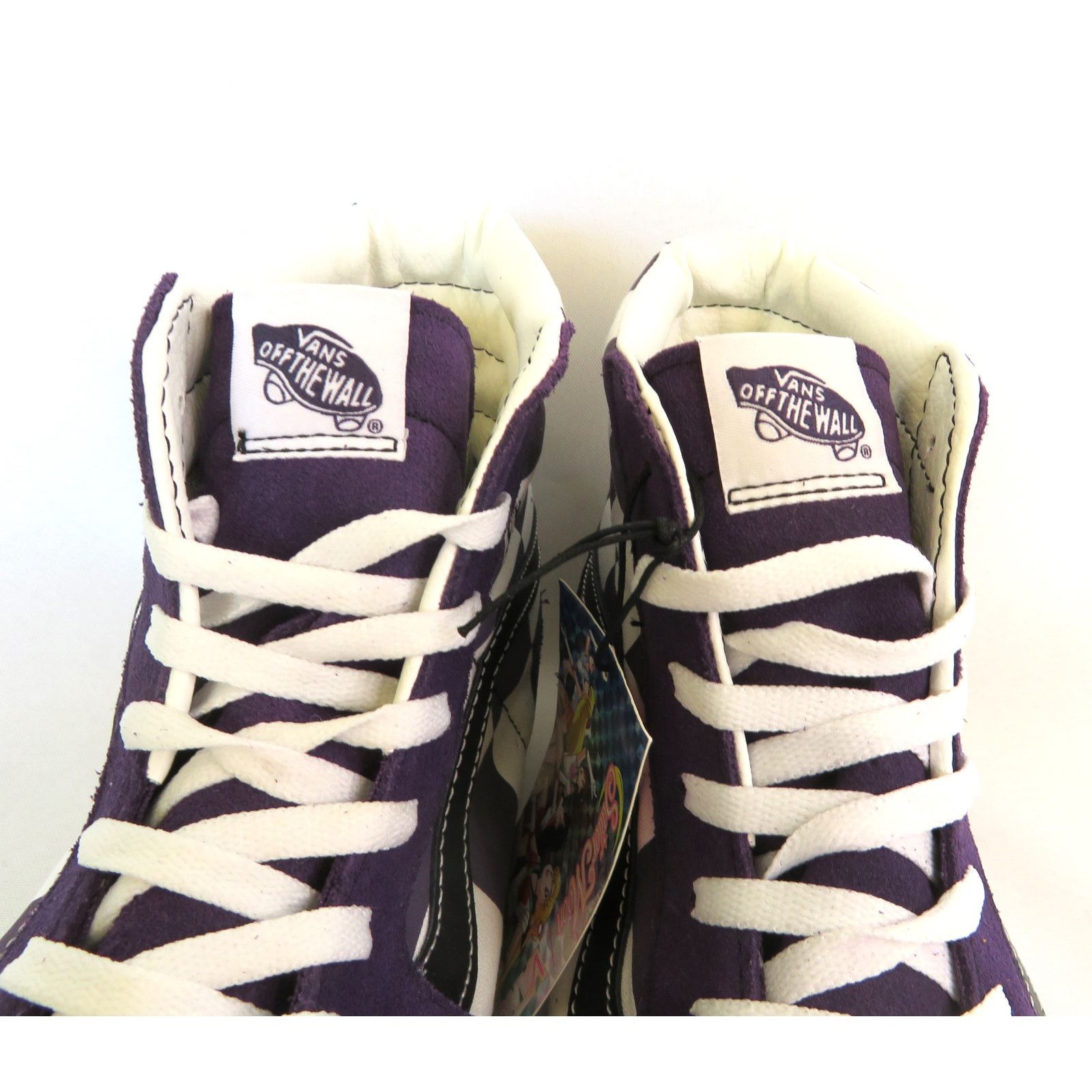 Vans New VANS Off The Wall Sailor Moon Purple Hi Top Sk8 Sneakers Size US 12 / EU 45 - 3 Thumbnail