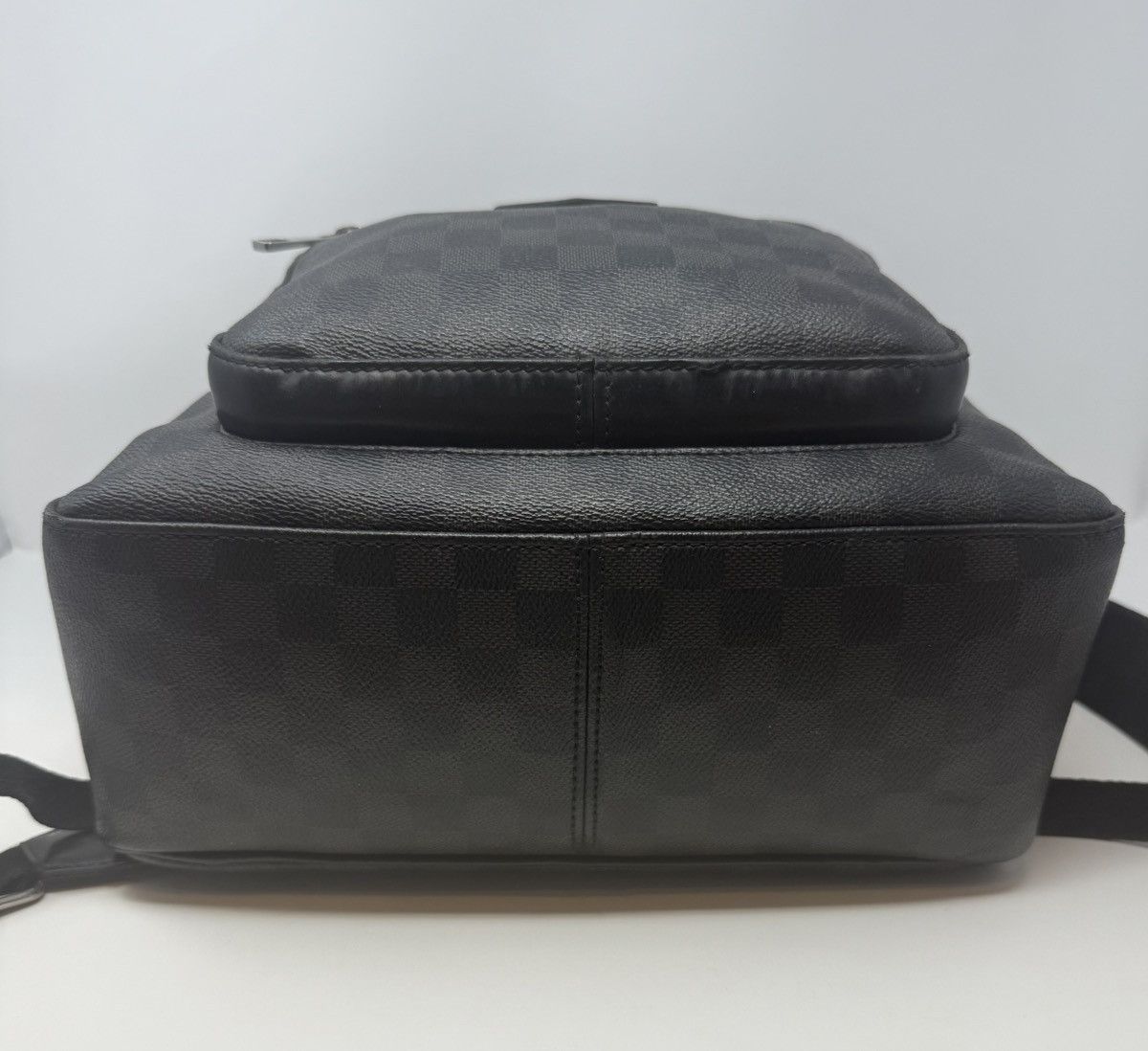 Louis Vuitton Louis Vuitton Josh Backpack Damier Graphite Black Leather Size ONE SIZE - 7 Thumbnail