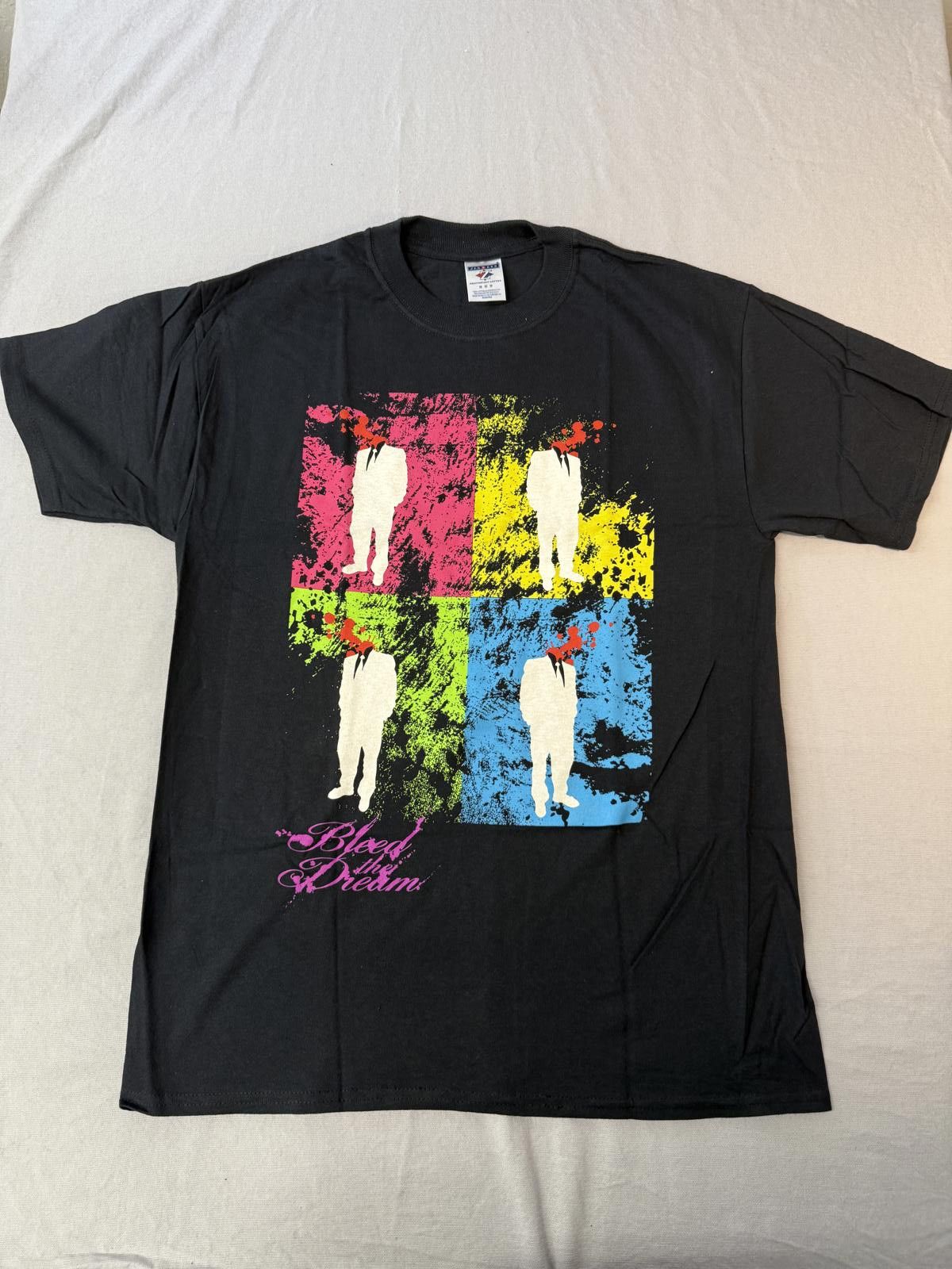 Fruit Of The Loom VTG Bleed the Dream Band T-shirt Headshot Four Panel - M Size US XL / EU 56 / 4 - 1 Thumbnail